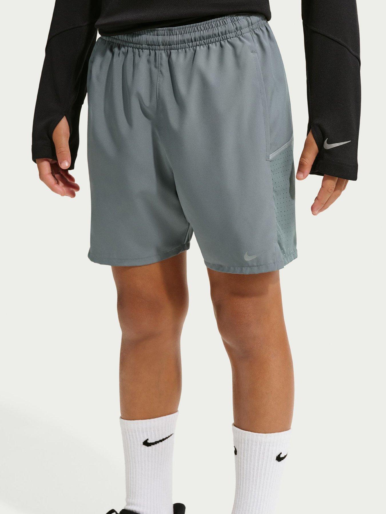 nike-junior-boys-dri-fit-training-shorts-grey