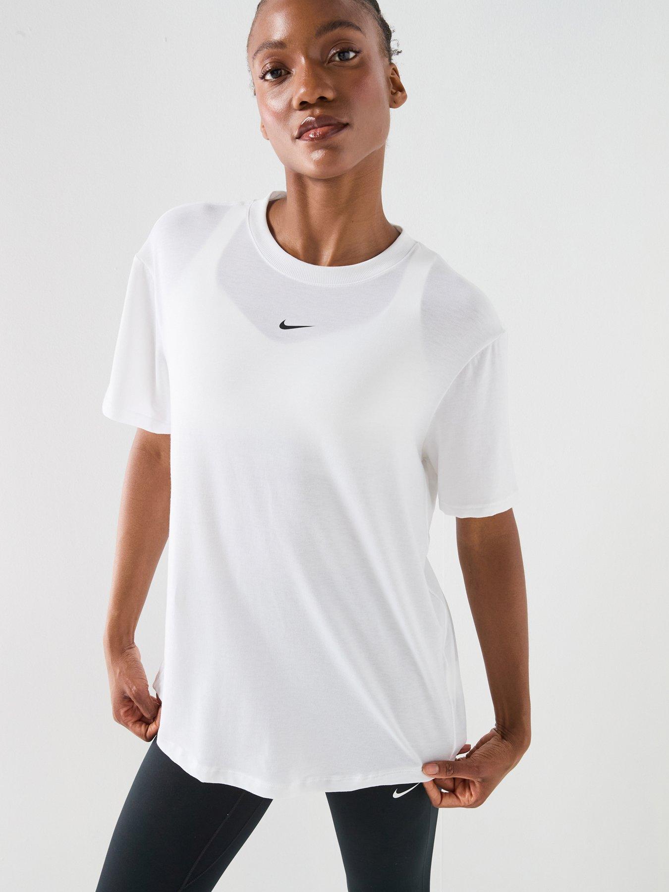 Nike Womens Training One Relaxed Dri-FIT T-Shirt - White