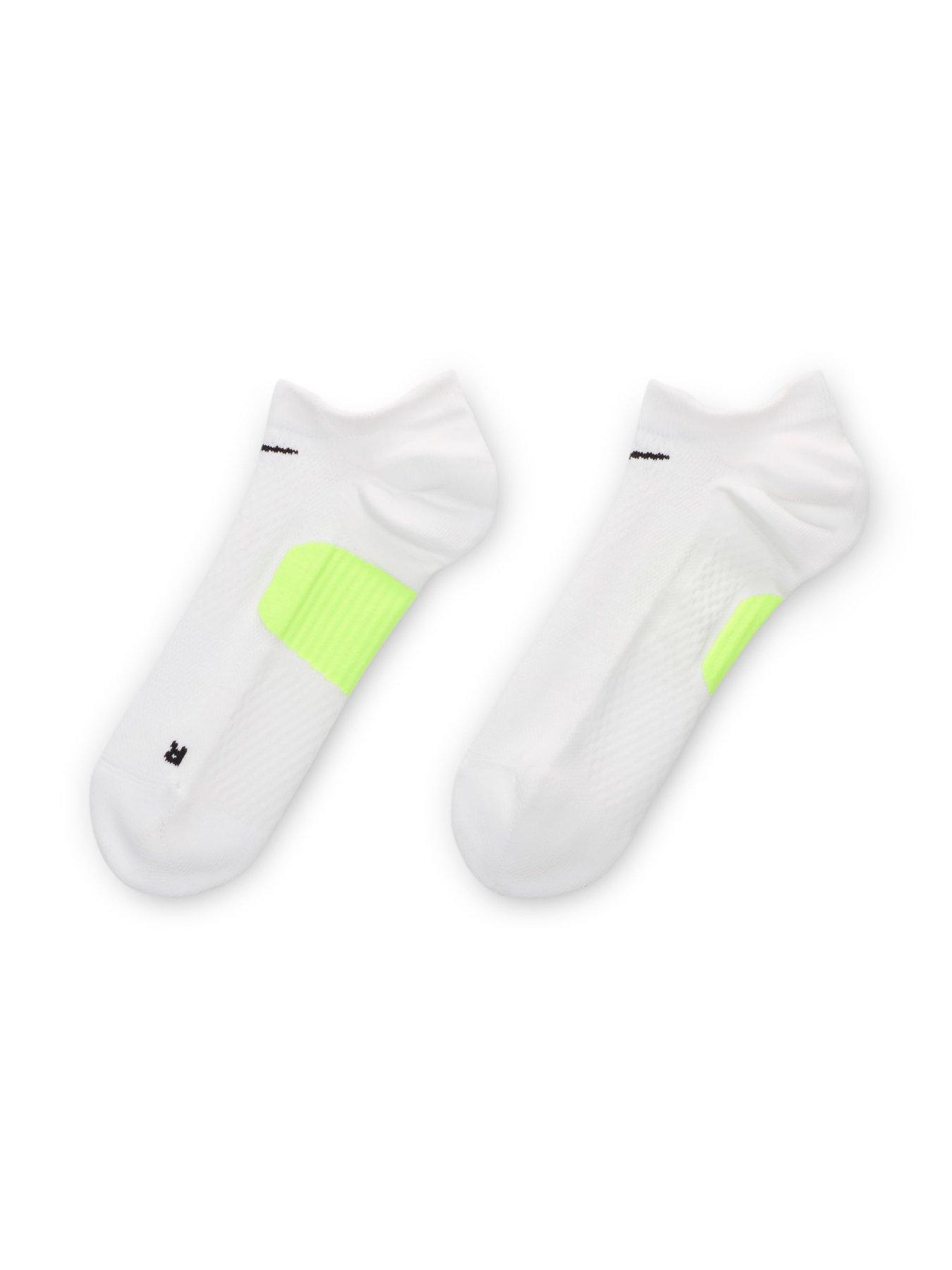 Image 2 of 4 of Nike Unisex Running Lightweight No-Show Socks (1 Pair) - White