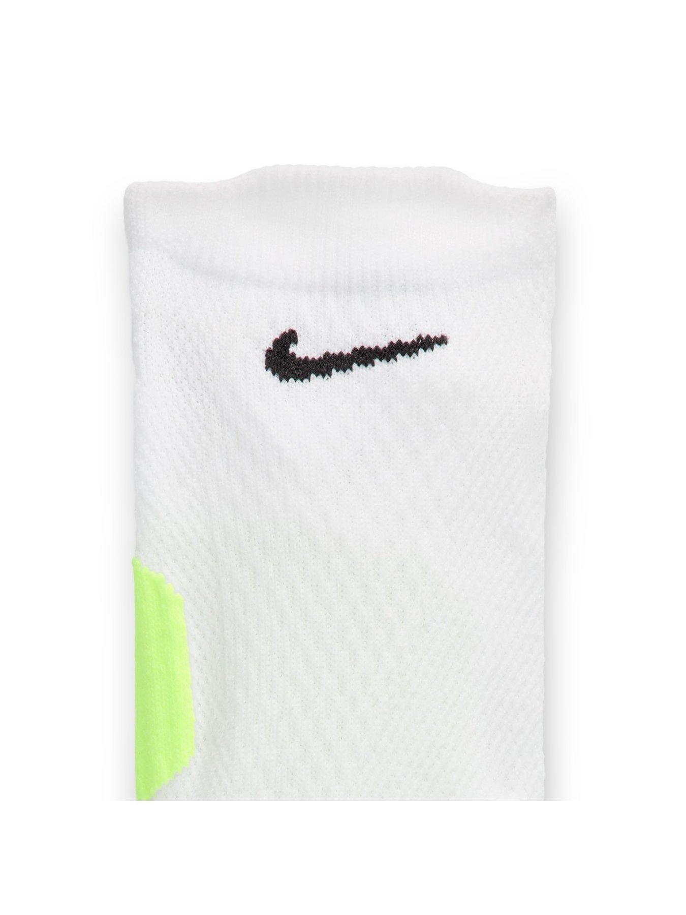 Image 4 of 4 of Nike Unisex Running Lightweight No-Show Socks (1 Pair) - White