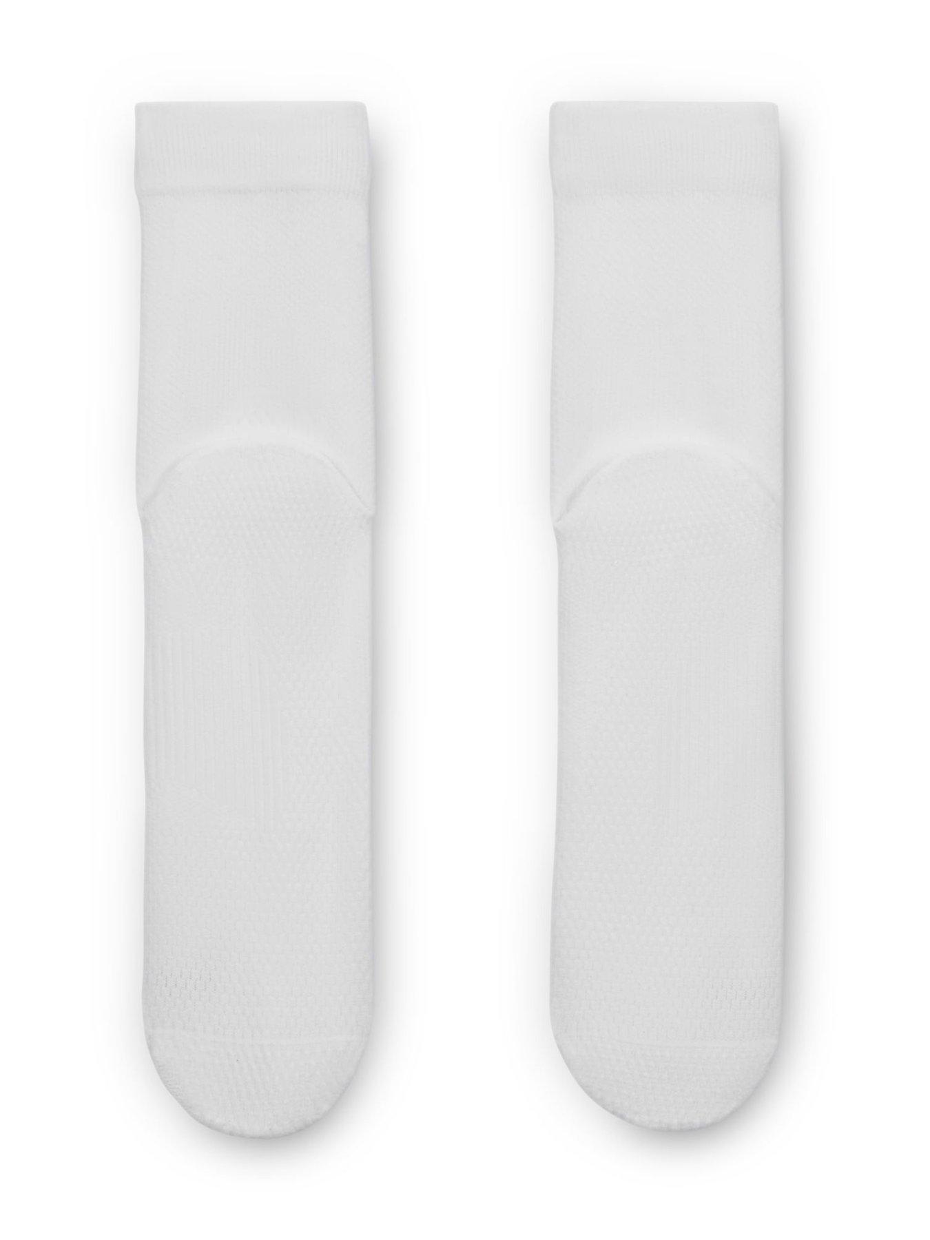 Image 3 of 4 of Nike Unisex Running Lightweight Micro Crew Socks (1 Pair) - White