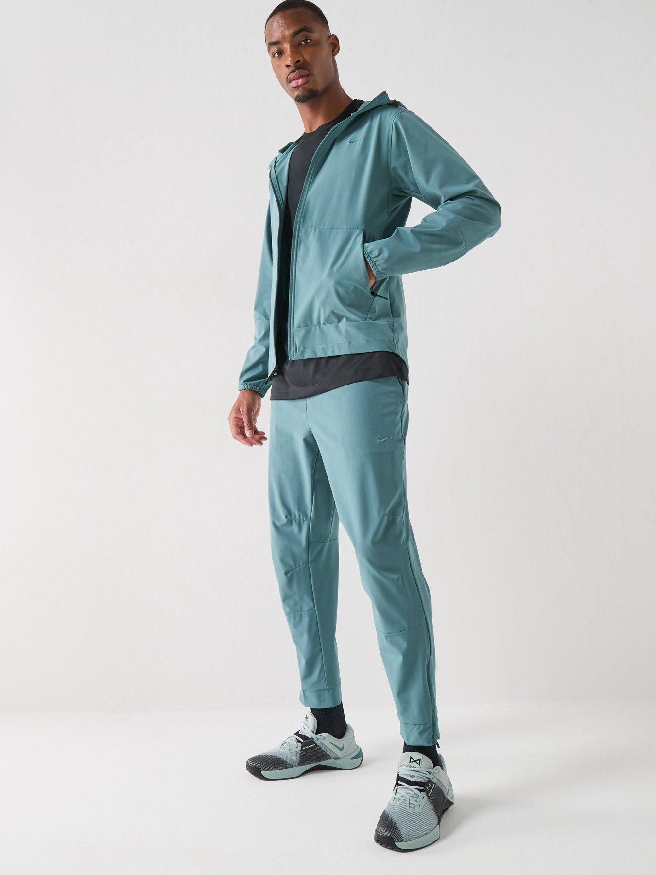nike-mens-training-dri-fit-zippered-cuff-versatile-pants-greenoutfit