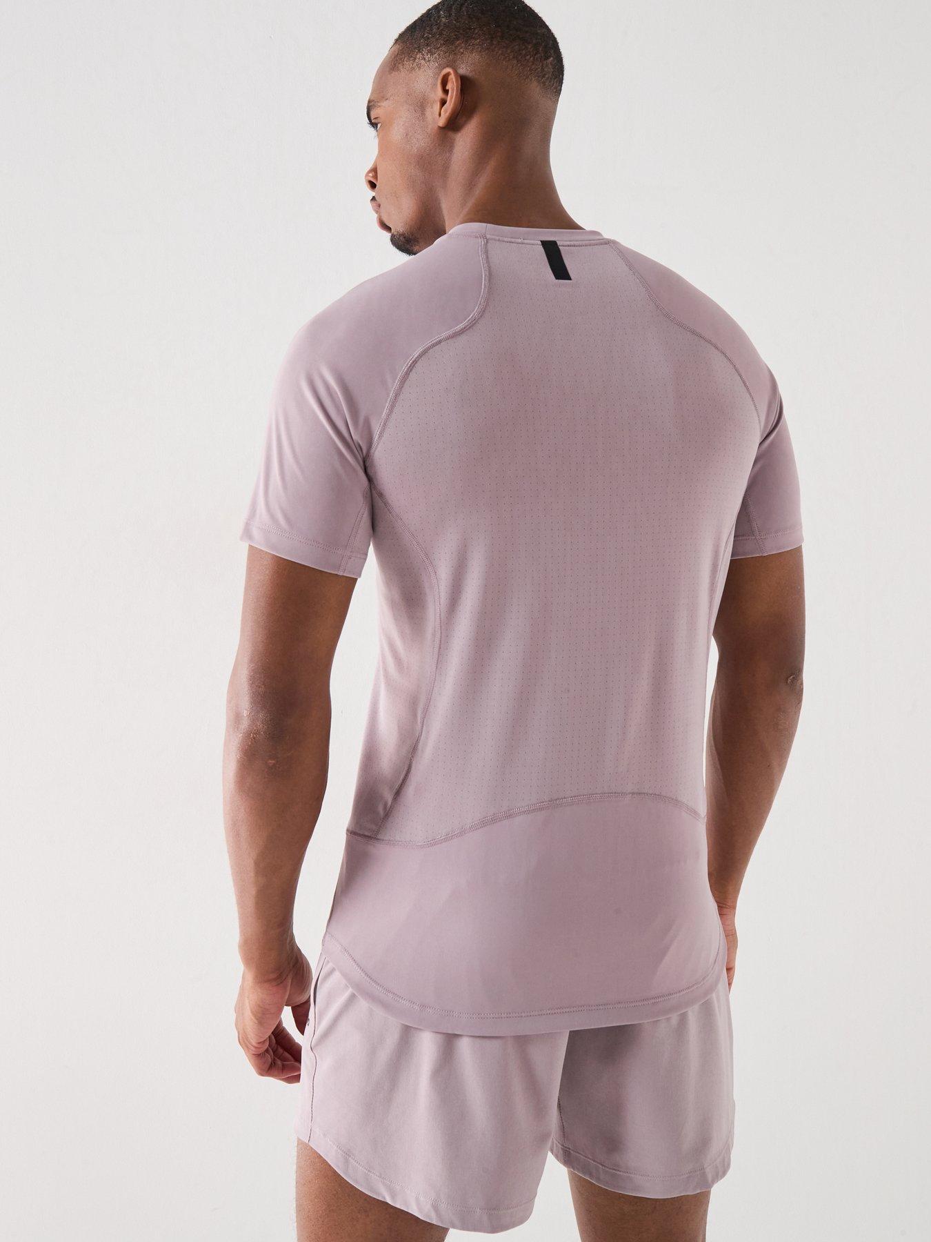 Image 2 of 7 of Nike Mens Training Dri-FIT Short Sleeve Top - Light Purple