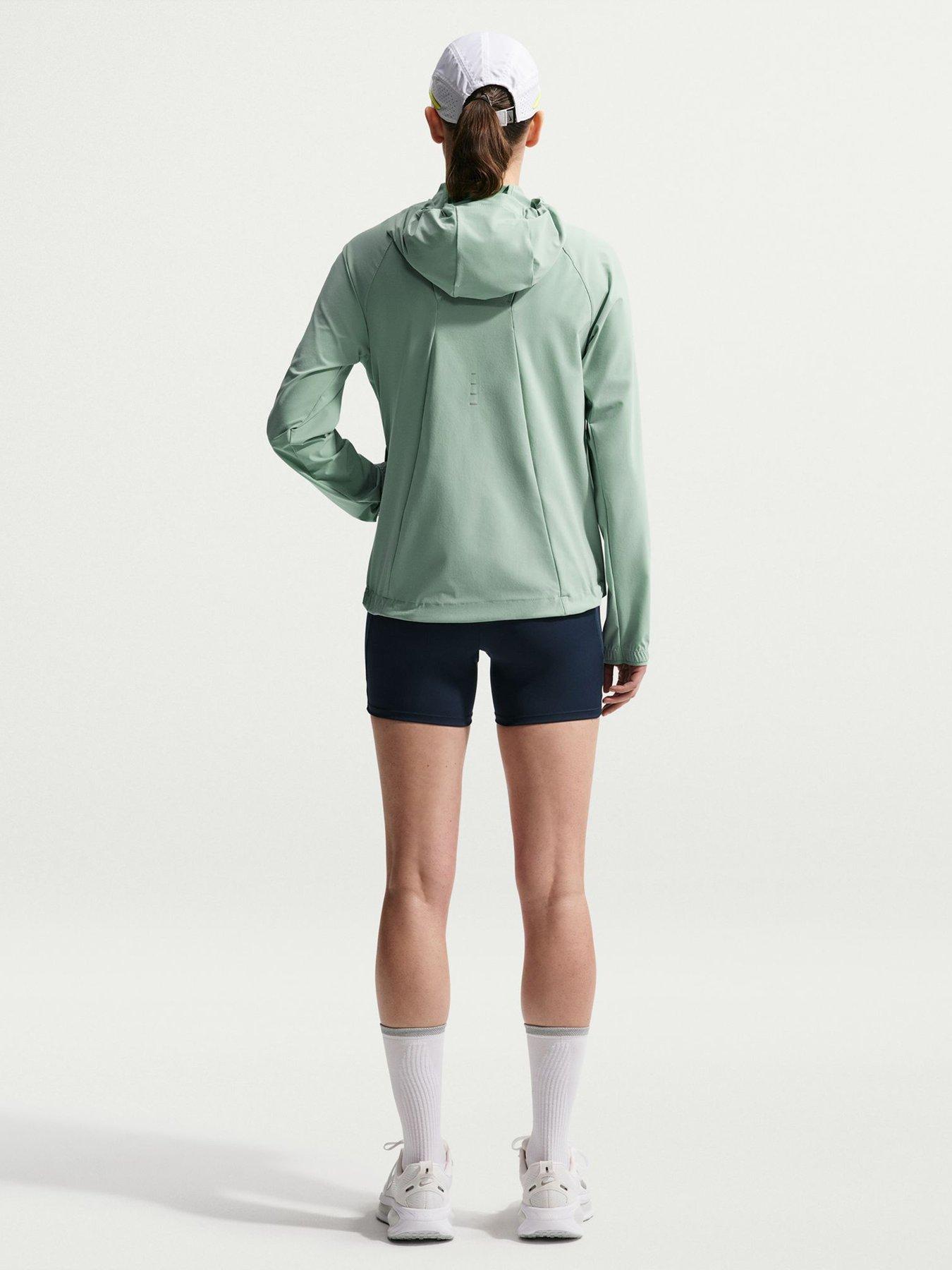 Image 2 of 7 of Nike Womens Running Repel Packable Running Jacket - Green