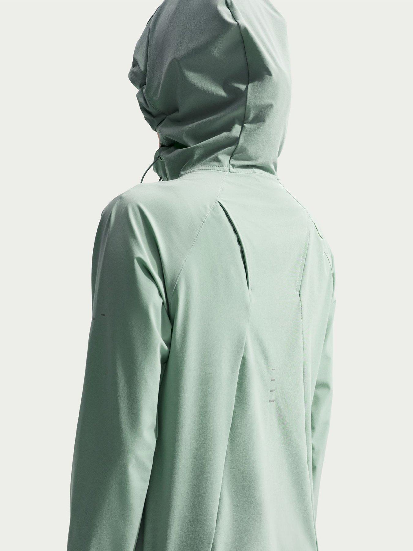 Image 4 of 7 of Nike Womens Running Repel Packable Running Jacket - Green