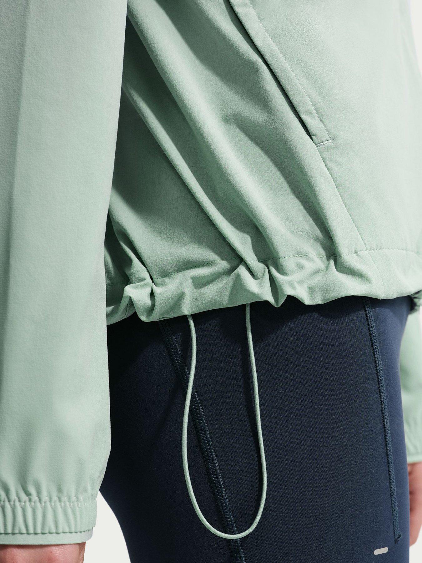 Image 6 of 7 of Nike Womens Running Repel Packable Running Jacket - Green