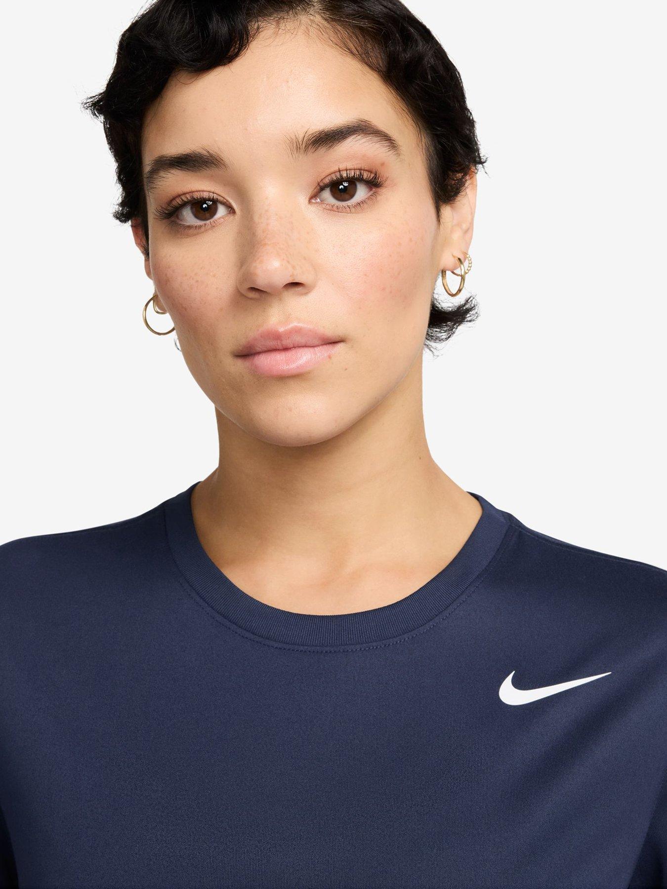 nike-womens-training-dri-fit-t-shirt-navyoutfit