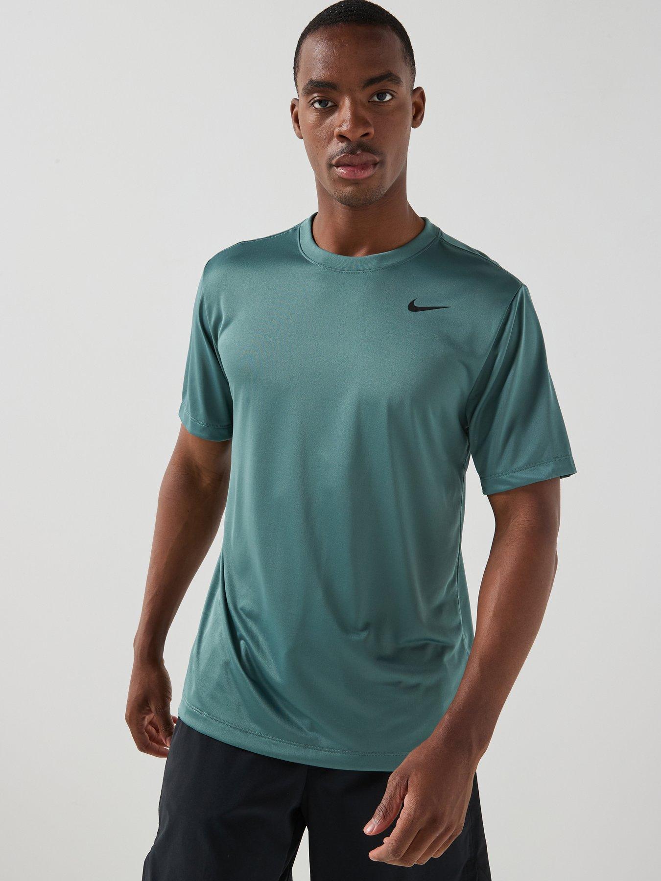 Nike Mens Training Dri-FIT Fitness T-Shirt - Green