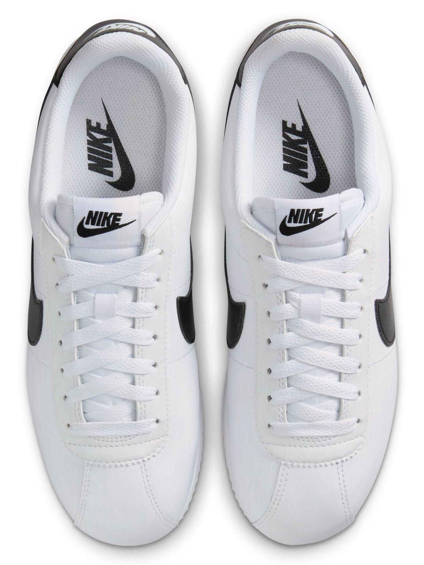 Image 4 of 7 of Nike Womens Nike Cortez Leather Trainers - White