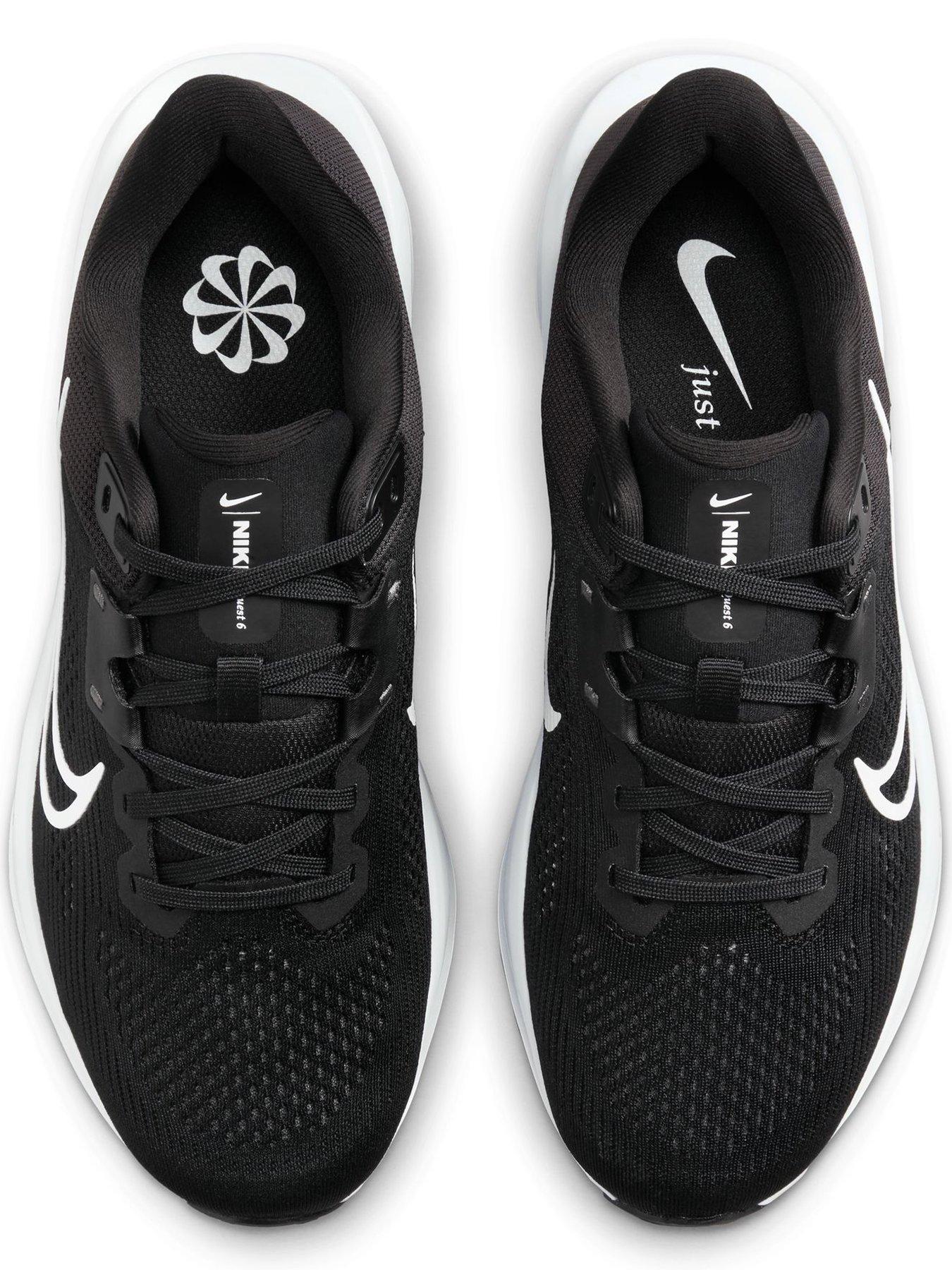 Image 4 of 7 of Nike Womens Running Quest 6 Trainers - Black