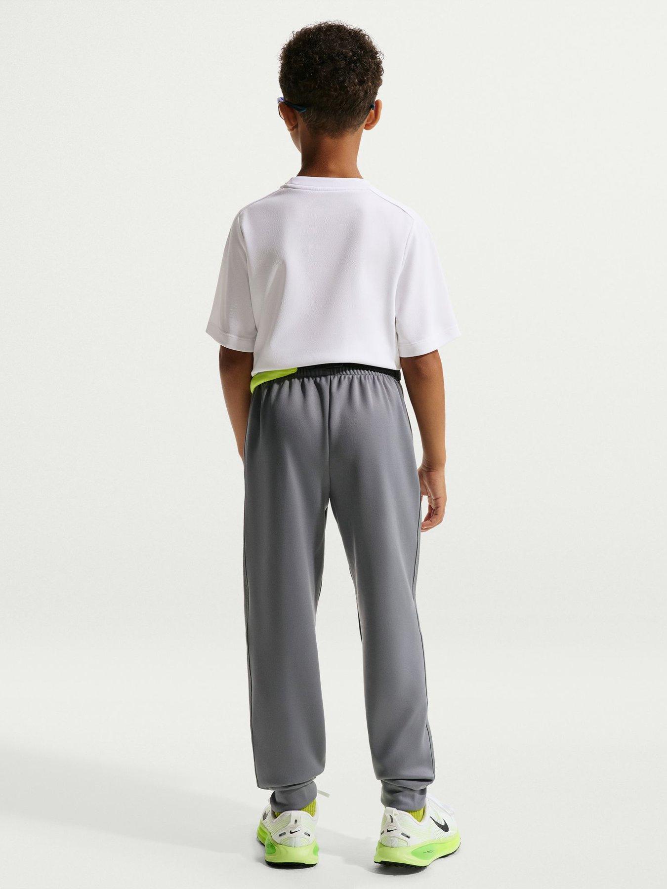 Image 2 of 5 of Nike Junior Boys Training Dri-FIT Short Sleeve Top - White