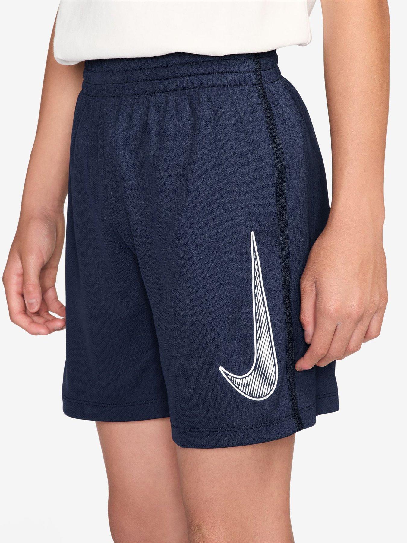 nike-junior-boys-training-dri-fit-shorts-navyoutfit