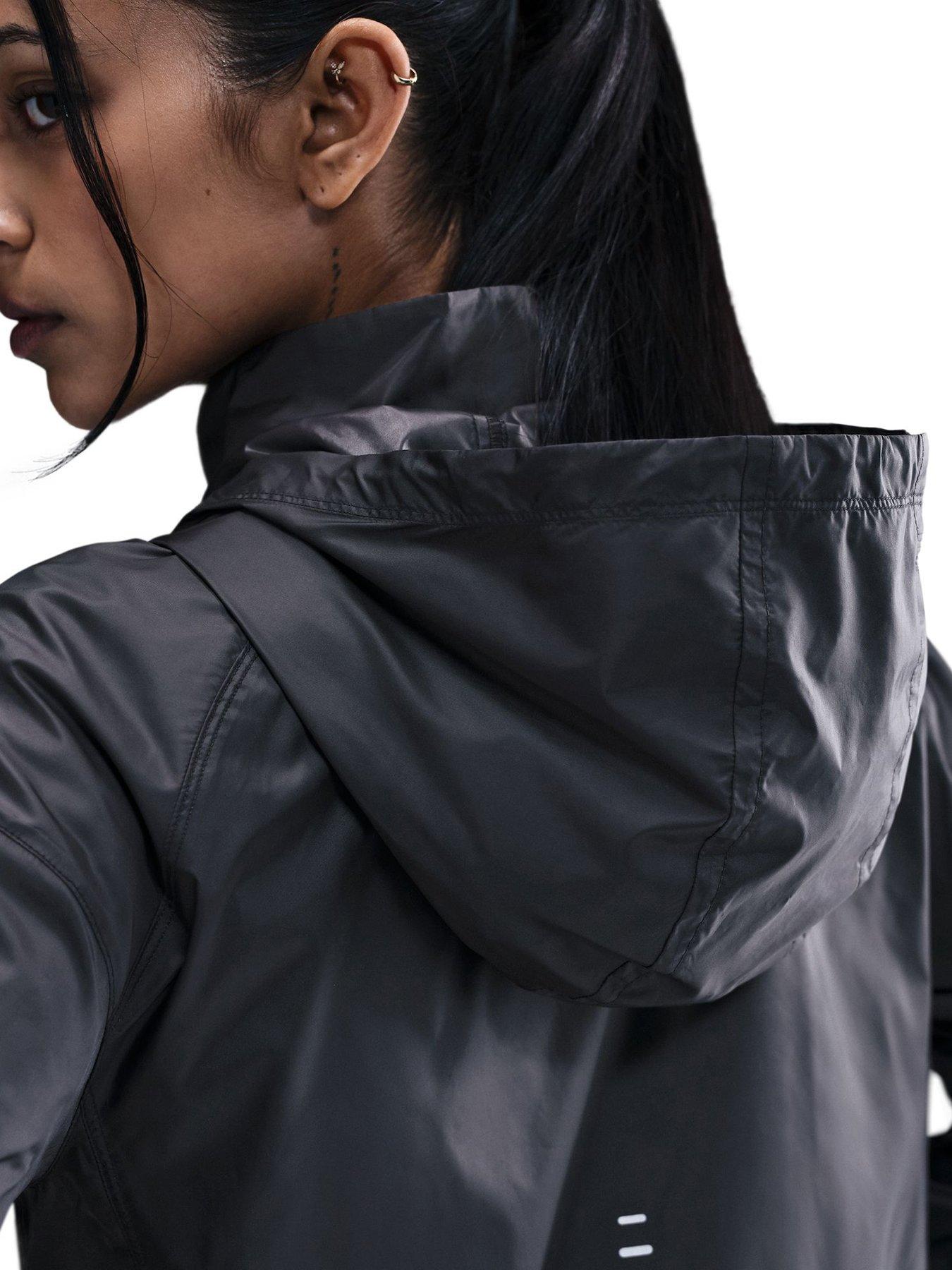 Image 2 of 5 of Nike Womens Running Repel Jacket - Black
