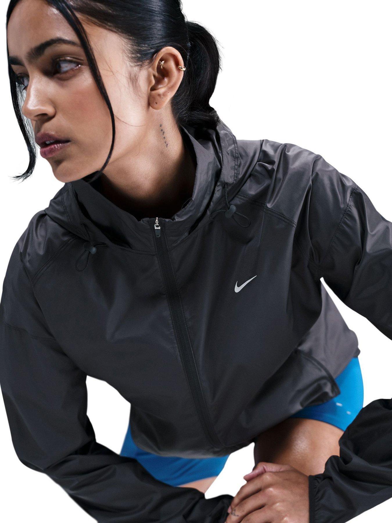 Image 4 of 5 of Nike Womens Running Repel Jacket - Black