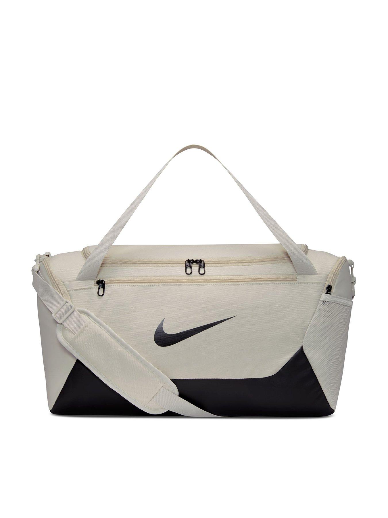 Image 1 of 6 of Nike Unisex Training Small Brasilia Duffel Bag - Beige