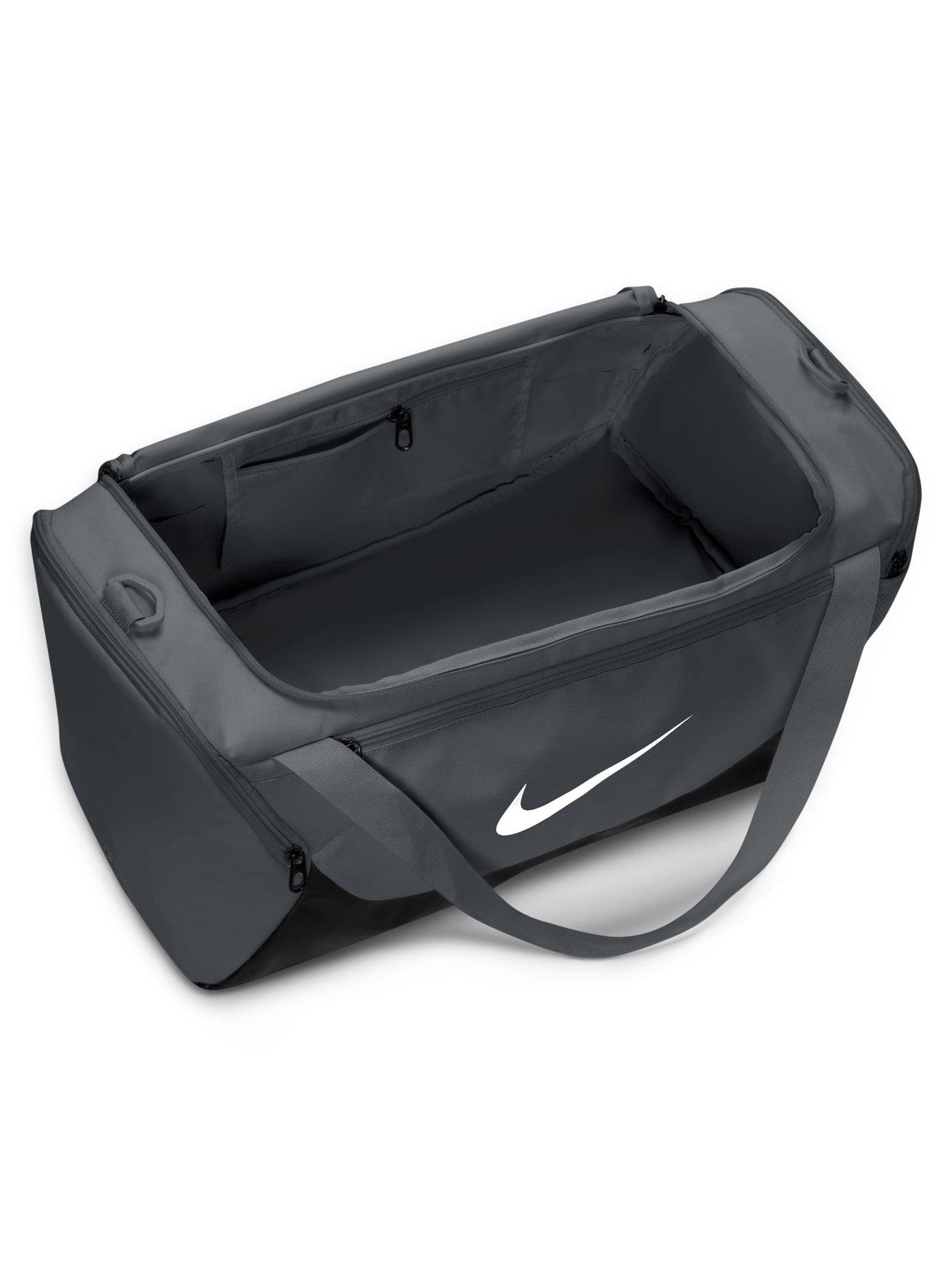 Image 5 of 6 of Nike Unisex Training Small Brasilia Duffel Bag - Grey