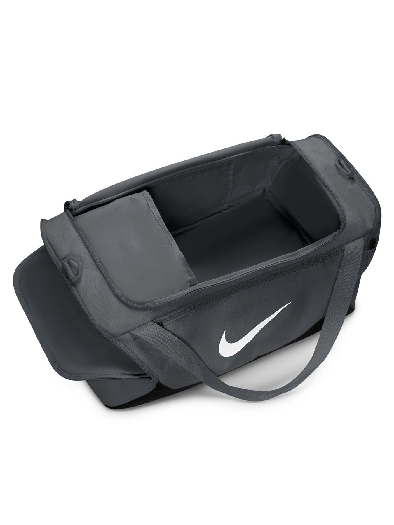 Image 6 of 6 of Nike Unisex Training Small Brasilia Duffel Bag - Grey
