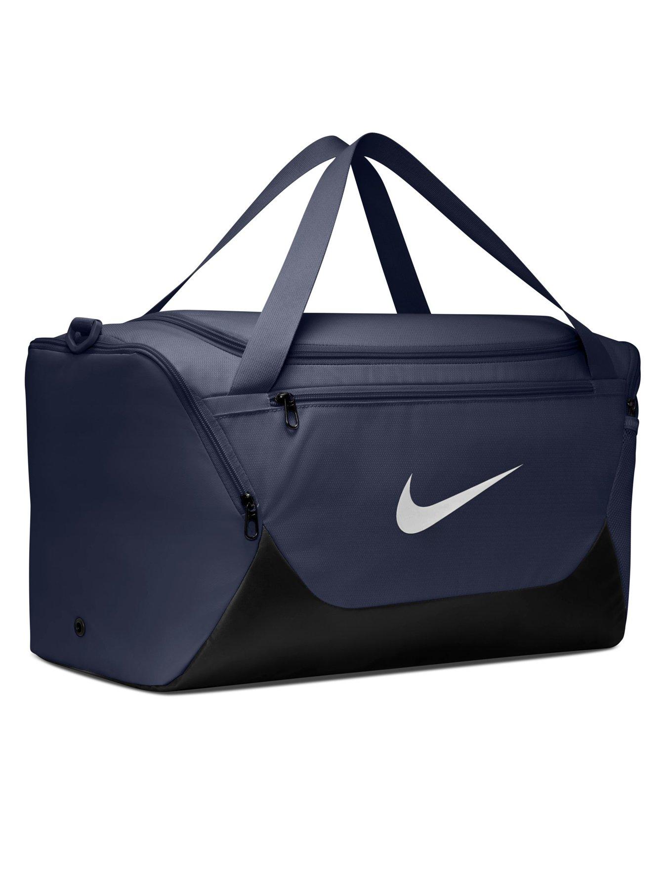 Image 3 of 6 of Nike Unisex Training Small Brasilia Duffel Bag - Navy