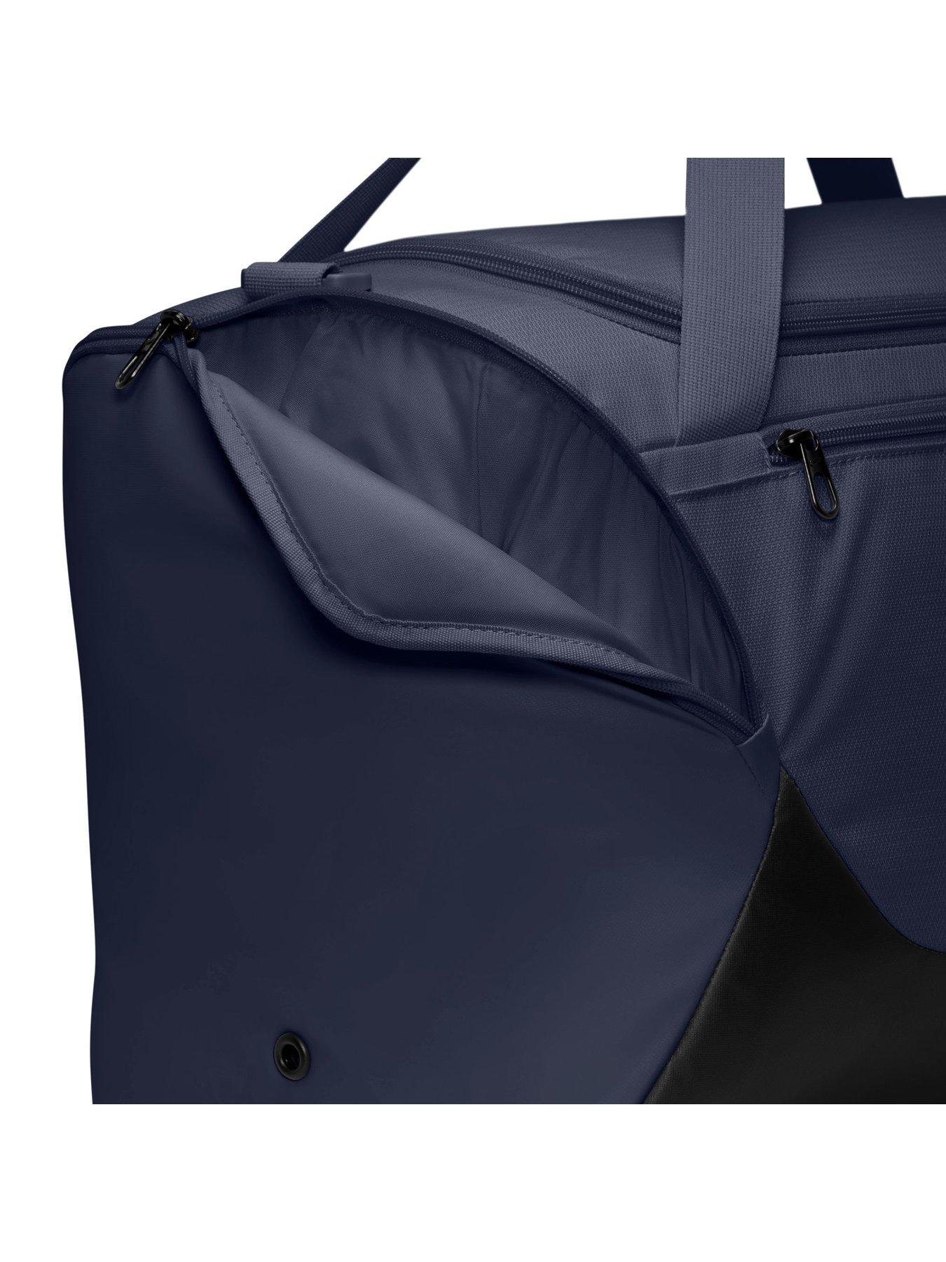 Image 4 of 6 of Nike Unisex Training Small Brasilia Duffel Bag - Navy