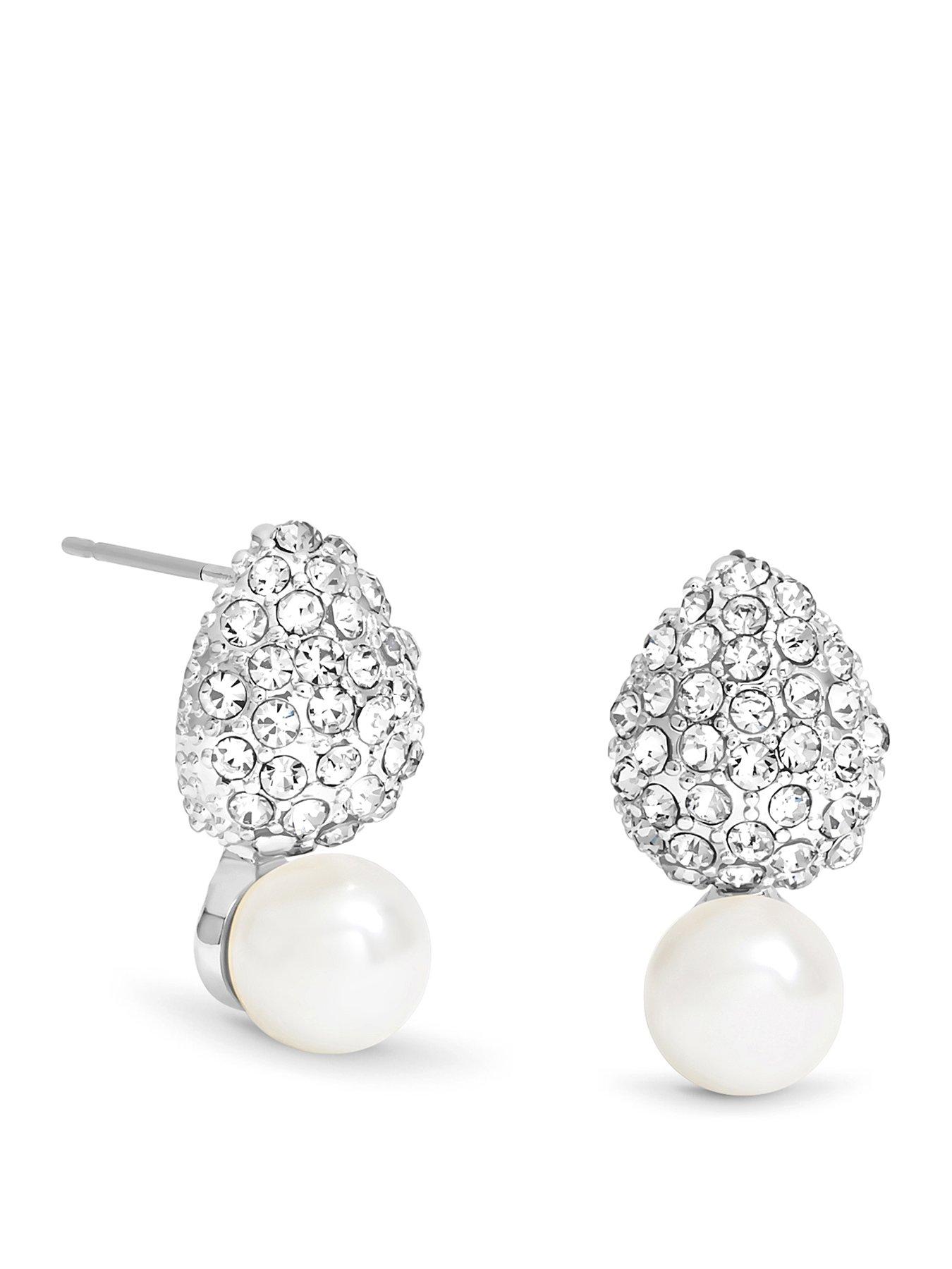mood-mood-silver-crystal-dome-pearl-drop-small-earringsfront