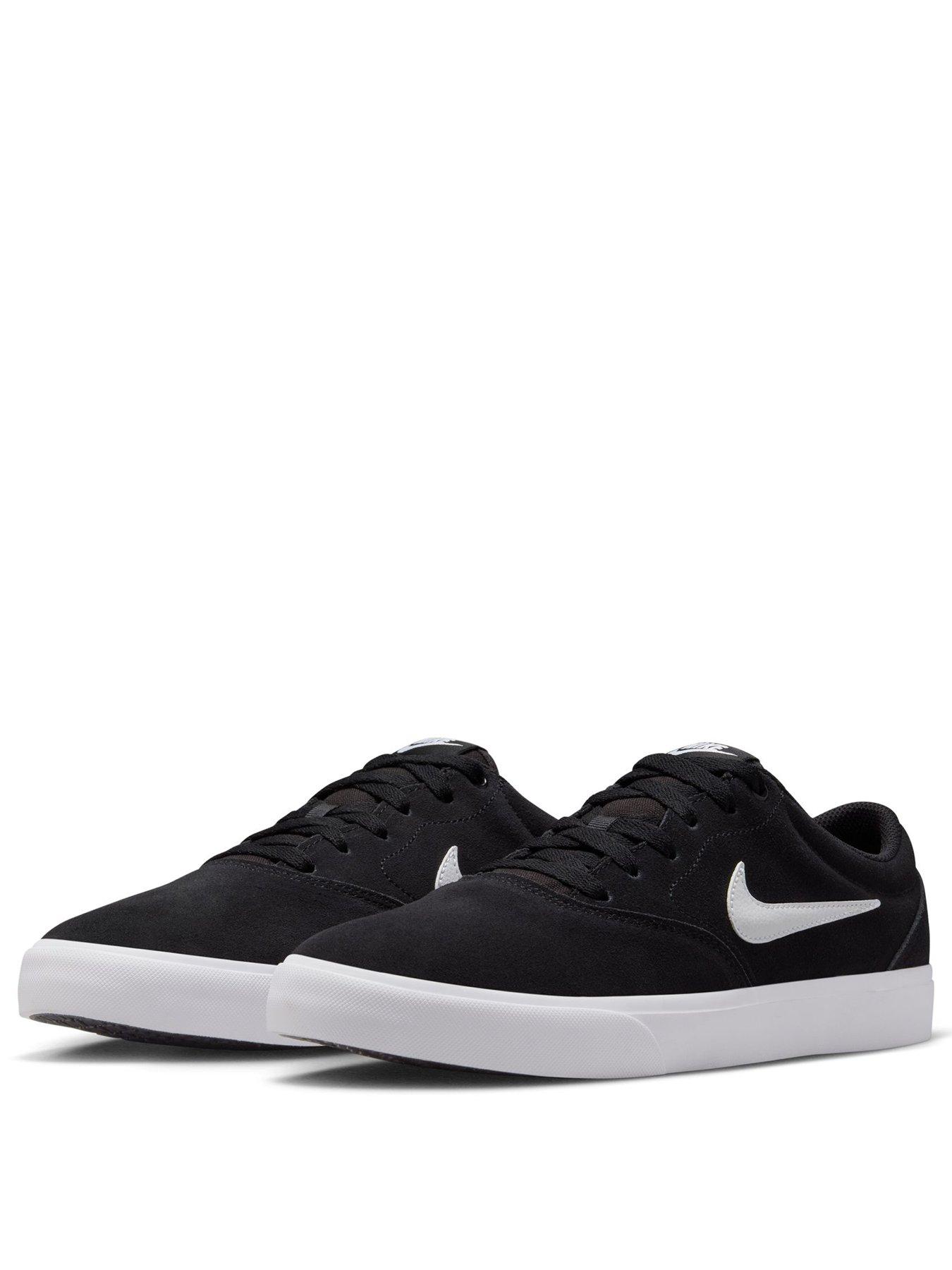 nike-mens-charge-suede-trainers-blackstillFront