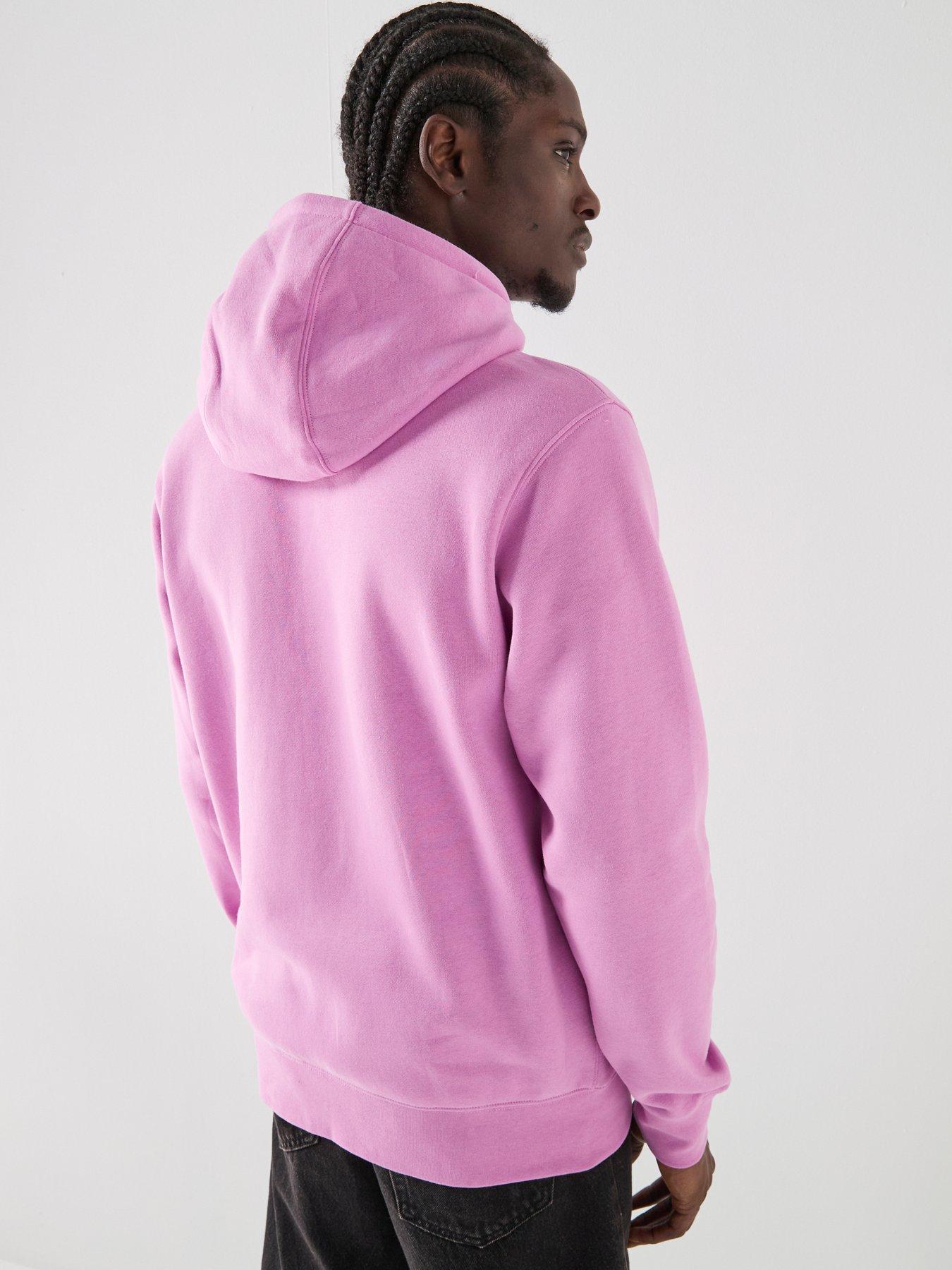 Image 2 of 7 of Nike Men's Pullover Fleece Hoodie - Purple