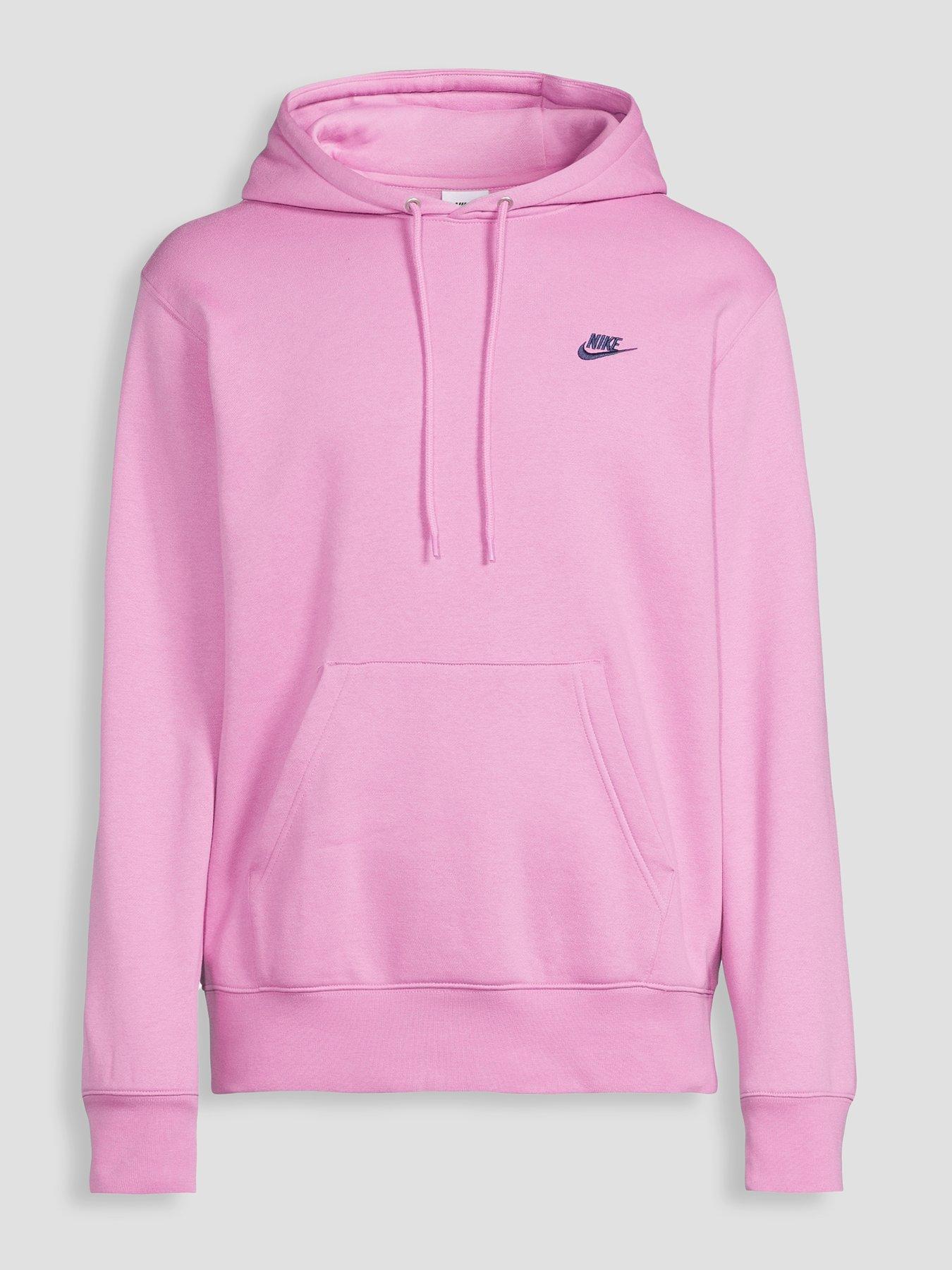 Image 7 of 7 of Nike Men's Pullover Fleece Hoodie - Purple