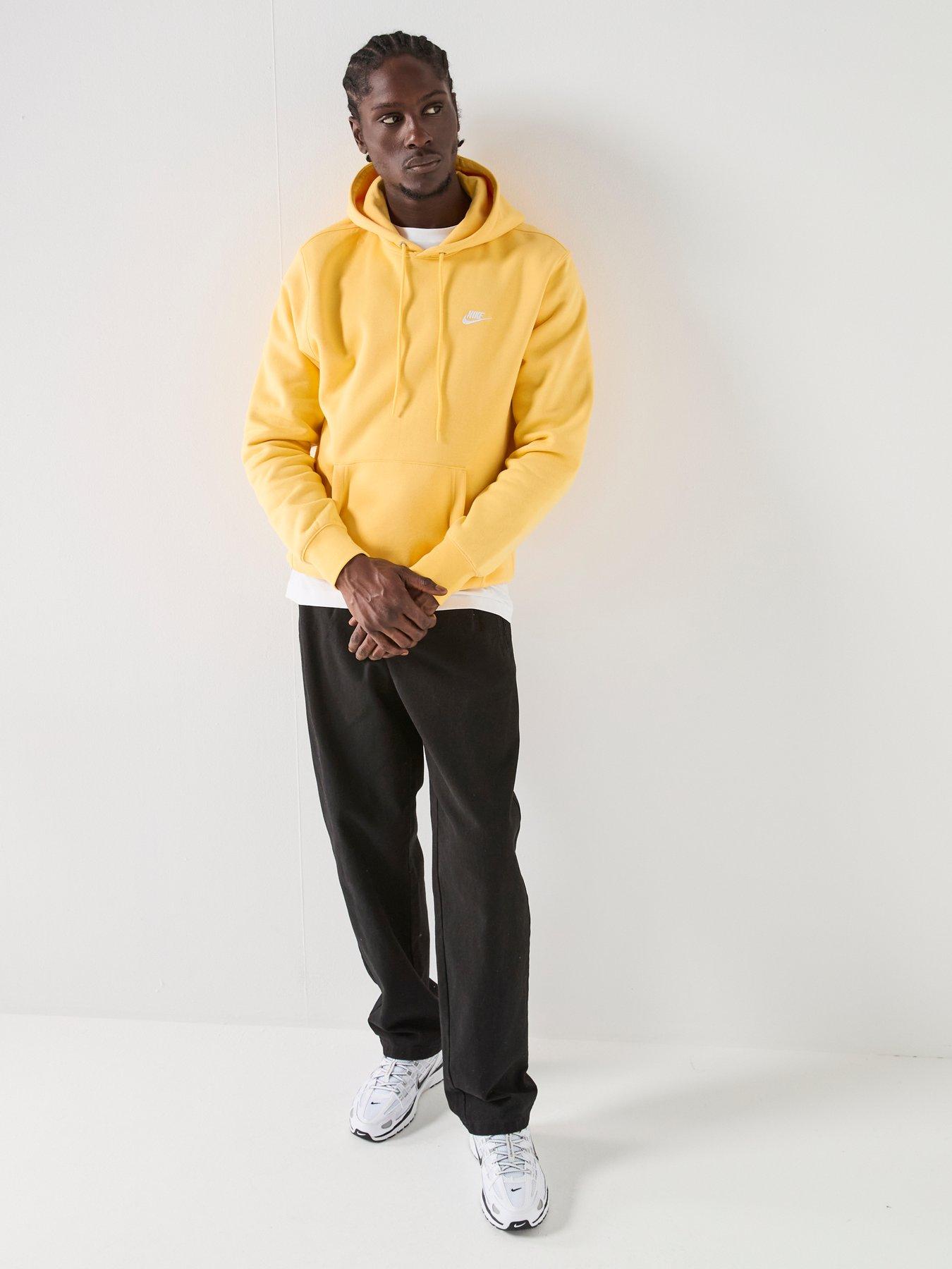 nike-mens-pullover-fleece-hoodie-yellowback