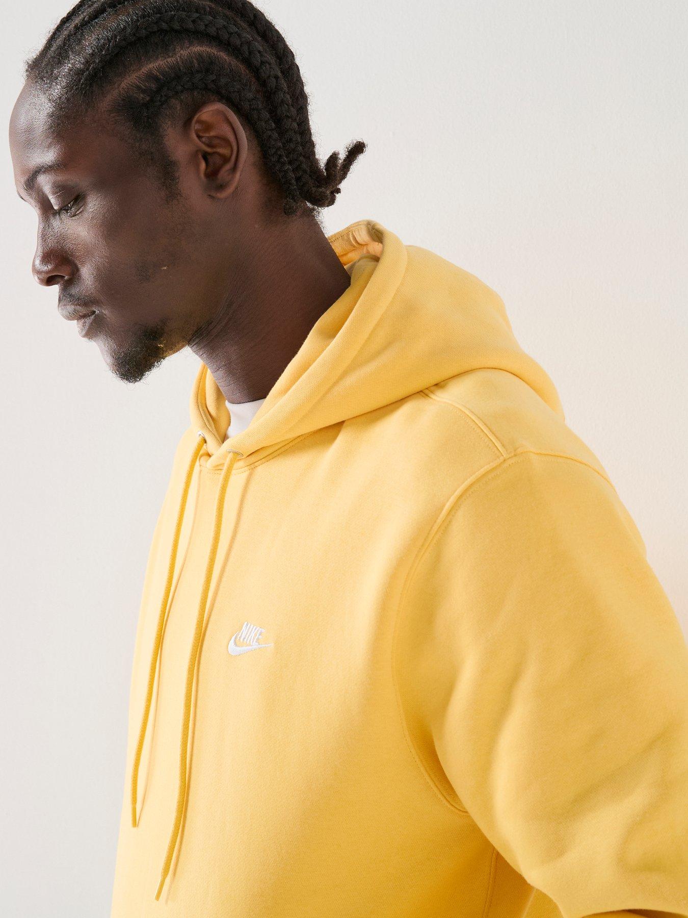 nike-mens-pullover-fleece-hoodie-yellowoutfit