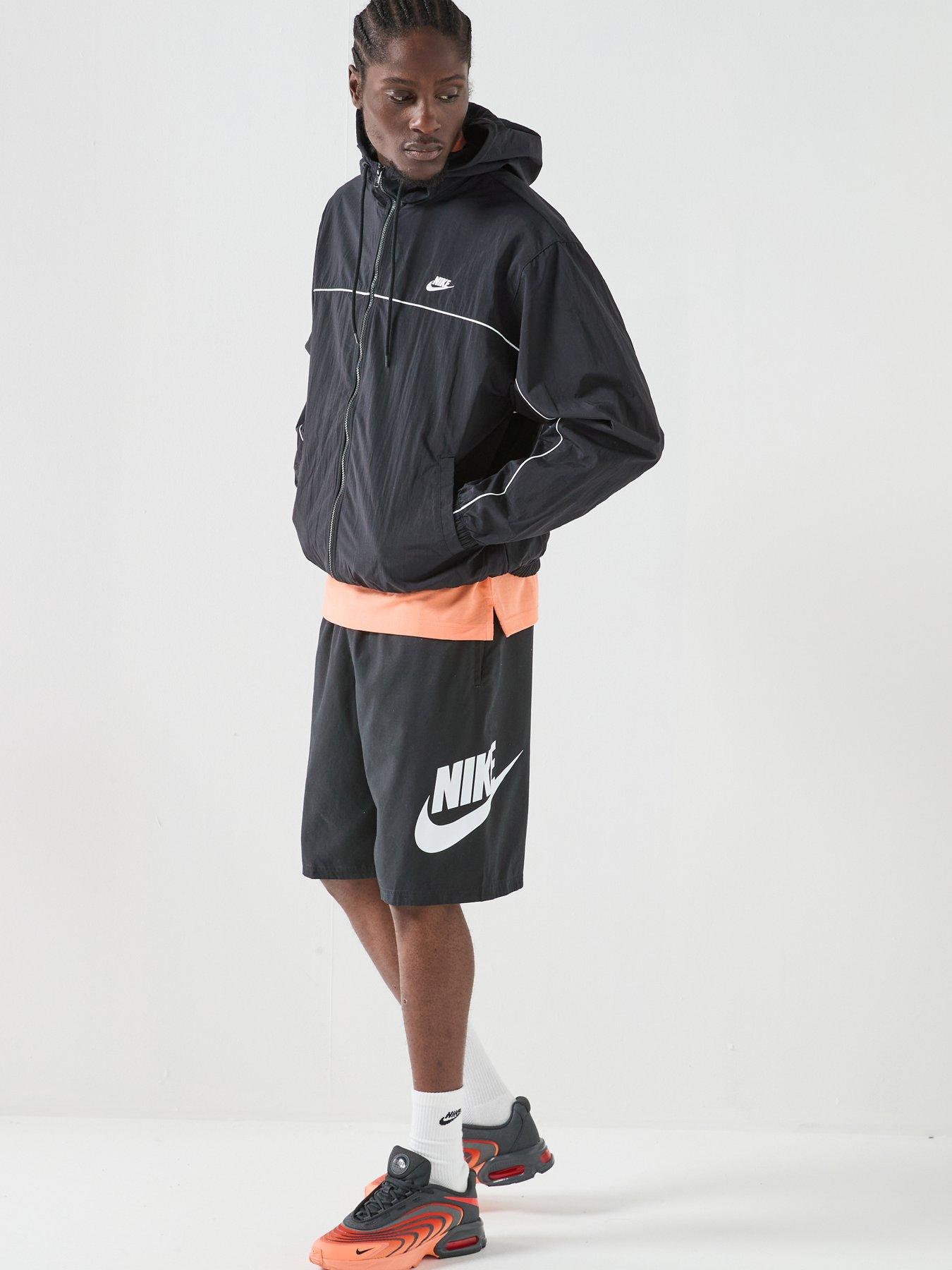 Image 3 of 7 of Nike Mens Club Woven Shorts - Black