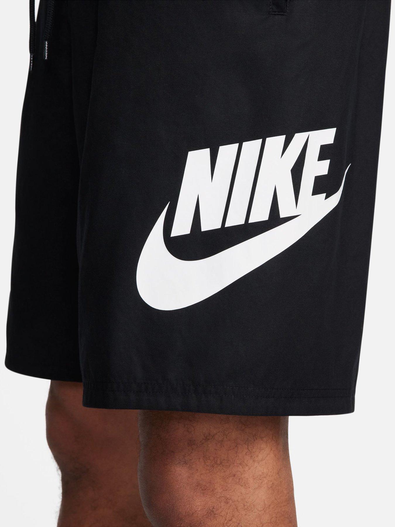 Image 6 of 7 of Nike Mens Club Woven Shorts - Black