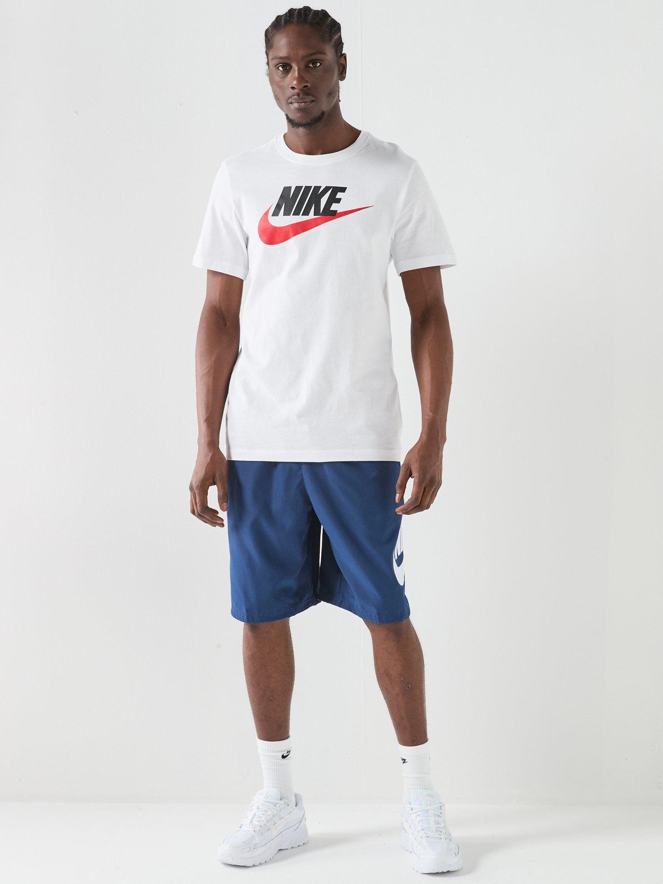 Image 3 of 7 of Nike Mens Club Woven Shorts - Navy