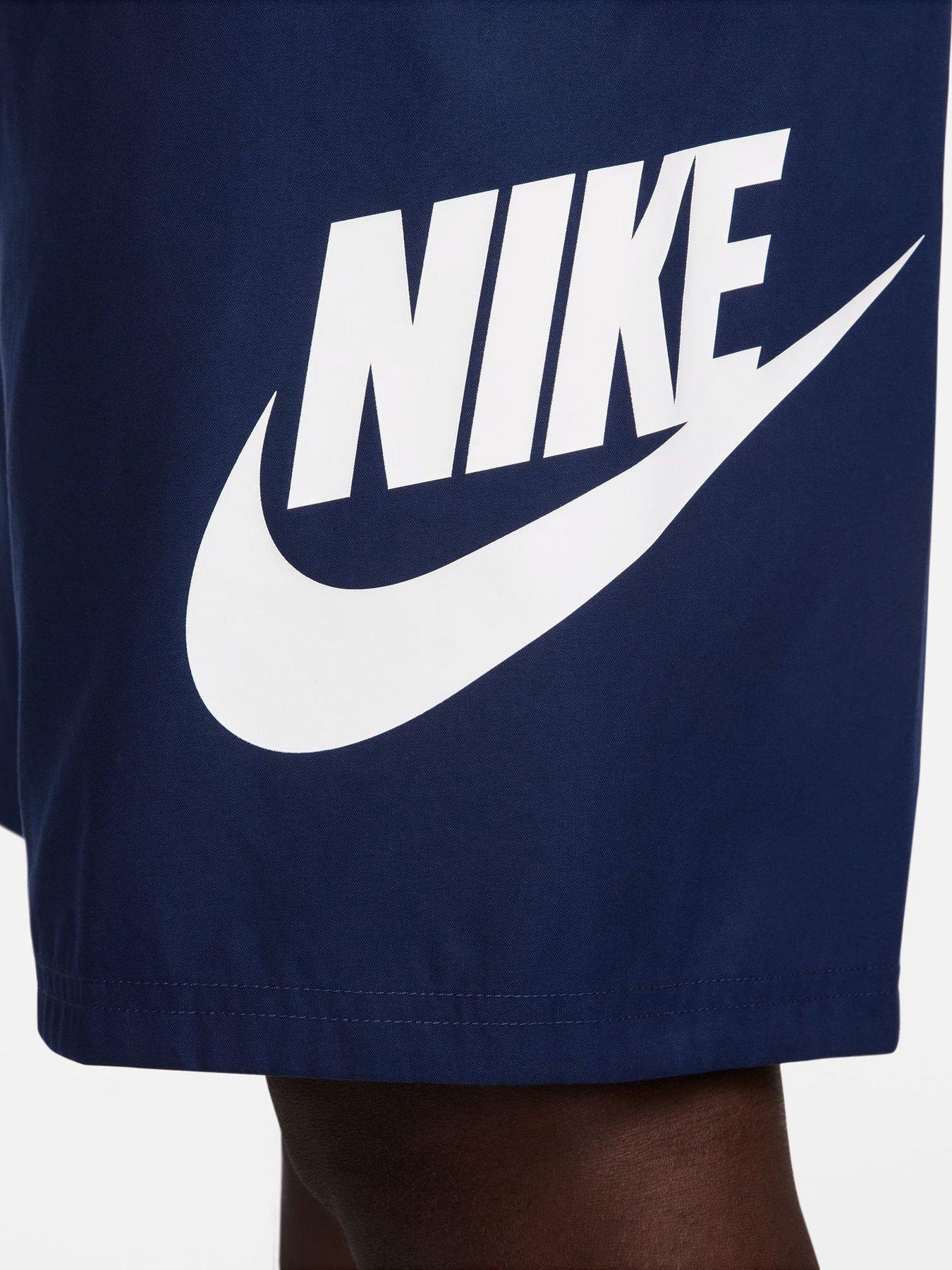 Image 7 of 7 of Nike Mens Club Woven Shorts - Navy