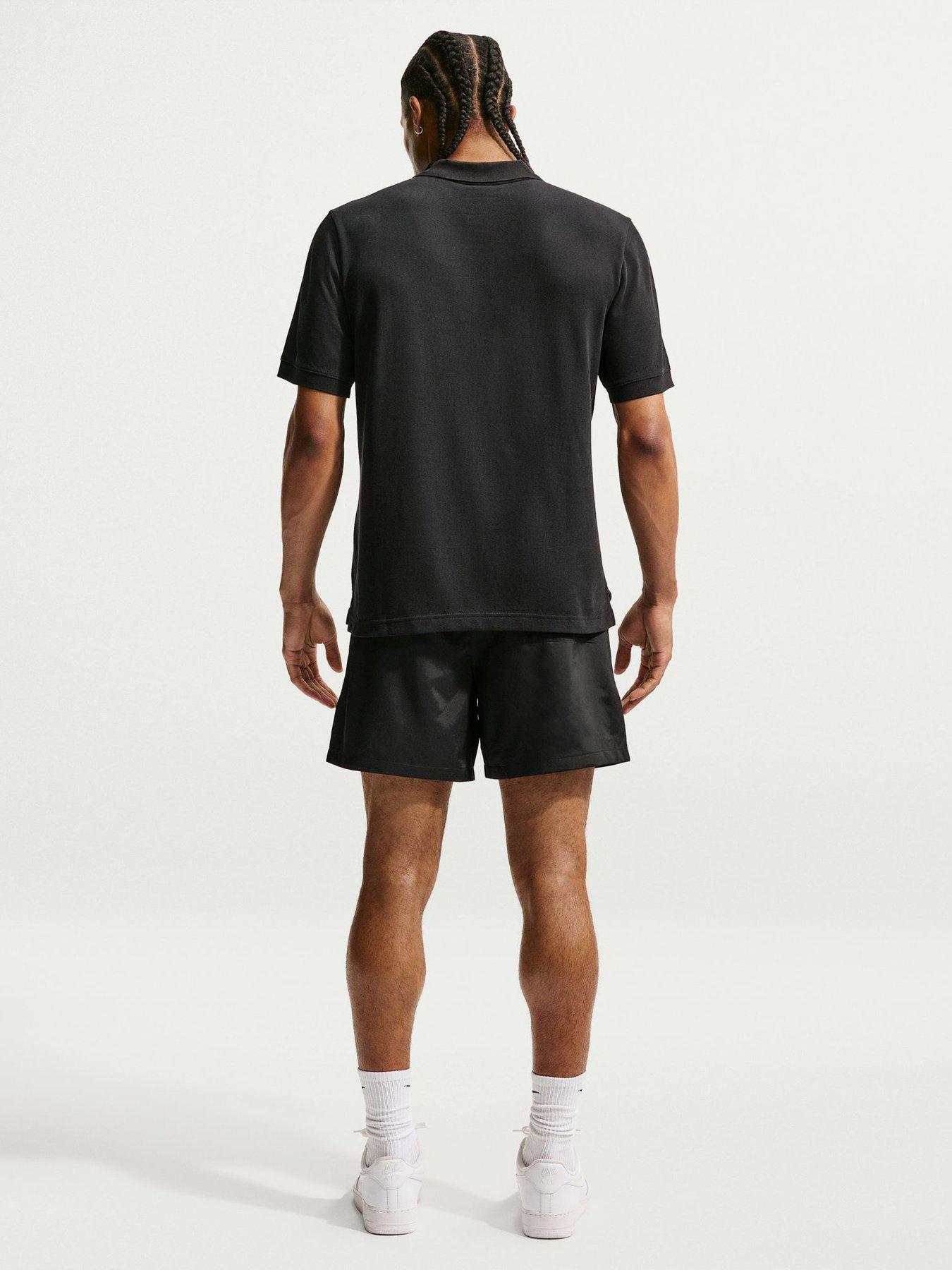 Image 3 of 6 of Nike Mens Club Flow Shorts - Black