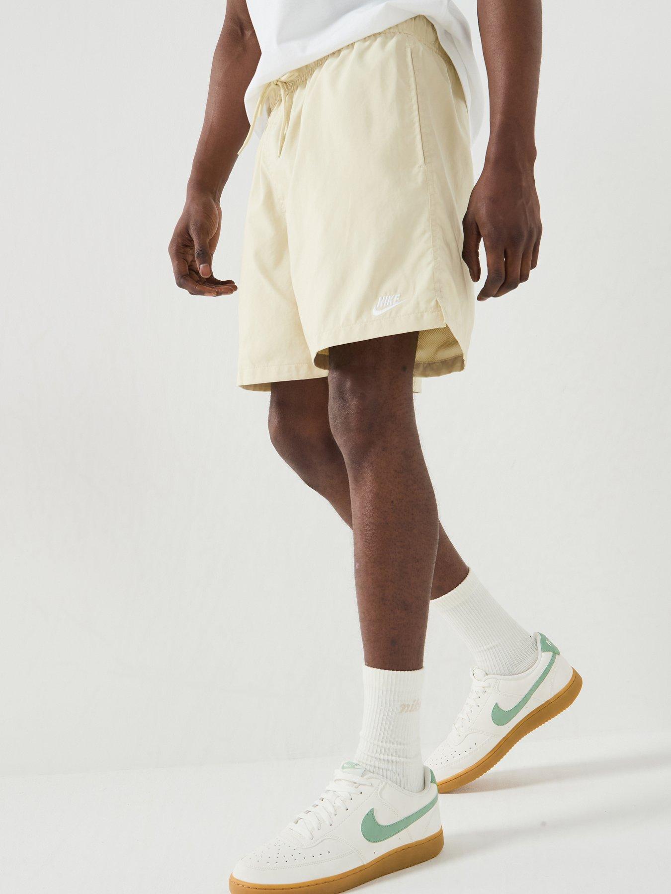 Nike Mens Club Flow Shorts - Cream