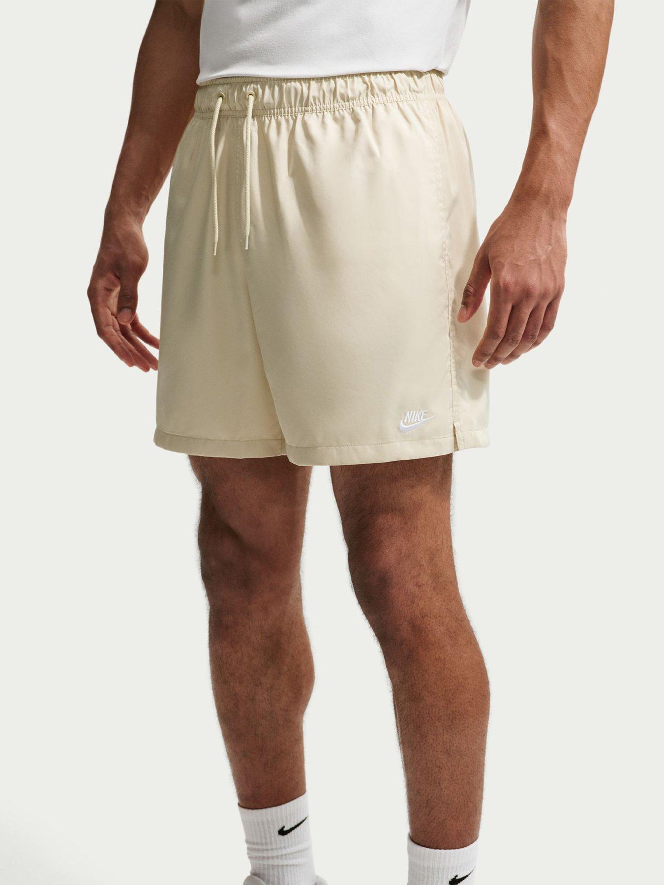 Image 1 of 5 of Nike Mens Club Flow Shorts - Brown
