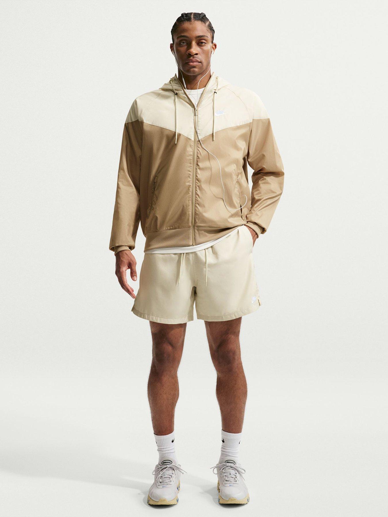 Image 3 of 5 of Nike Mens Club Flow Shorts - Brown