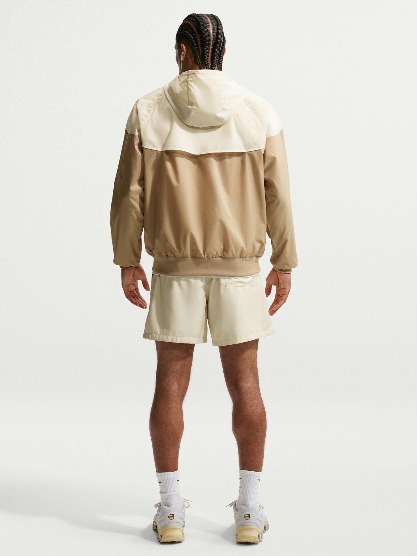 Image 4 of 5 of Nike Mens Club Flow Shorts - Brown