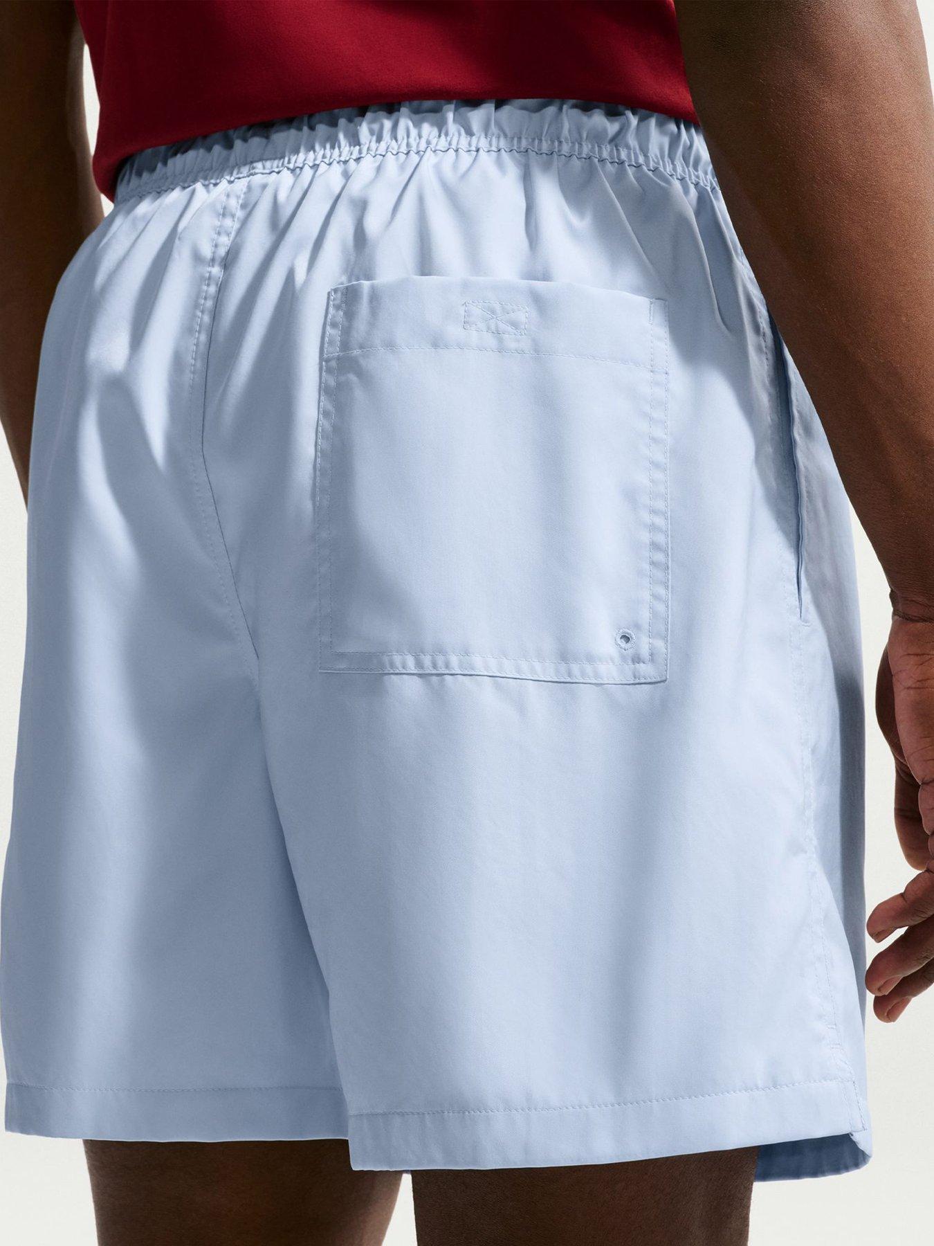 Image 2 of 5 of Nike Mens Club Flow Shorts - Blue