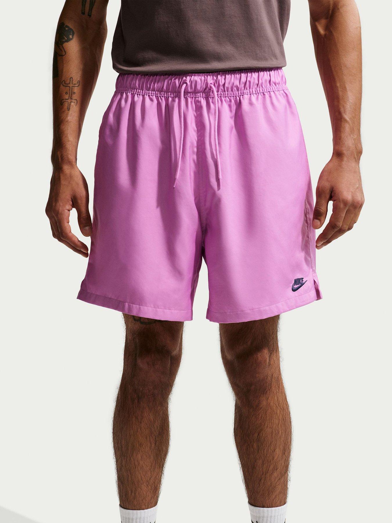 Nike Mens Club Flow Shorts - Purple