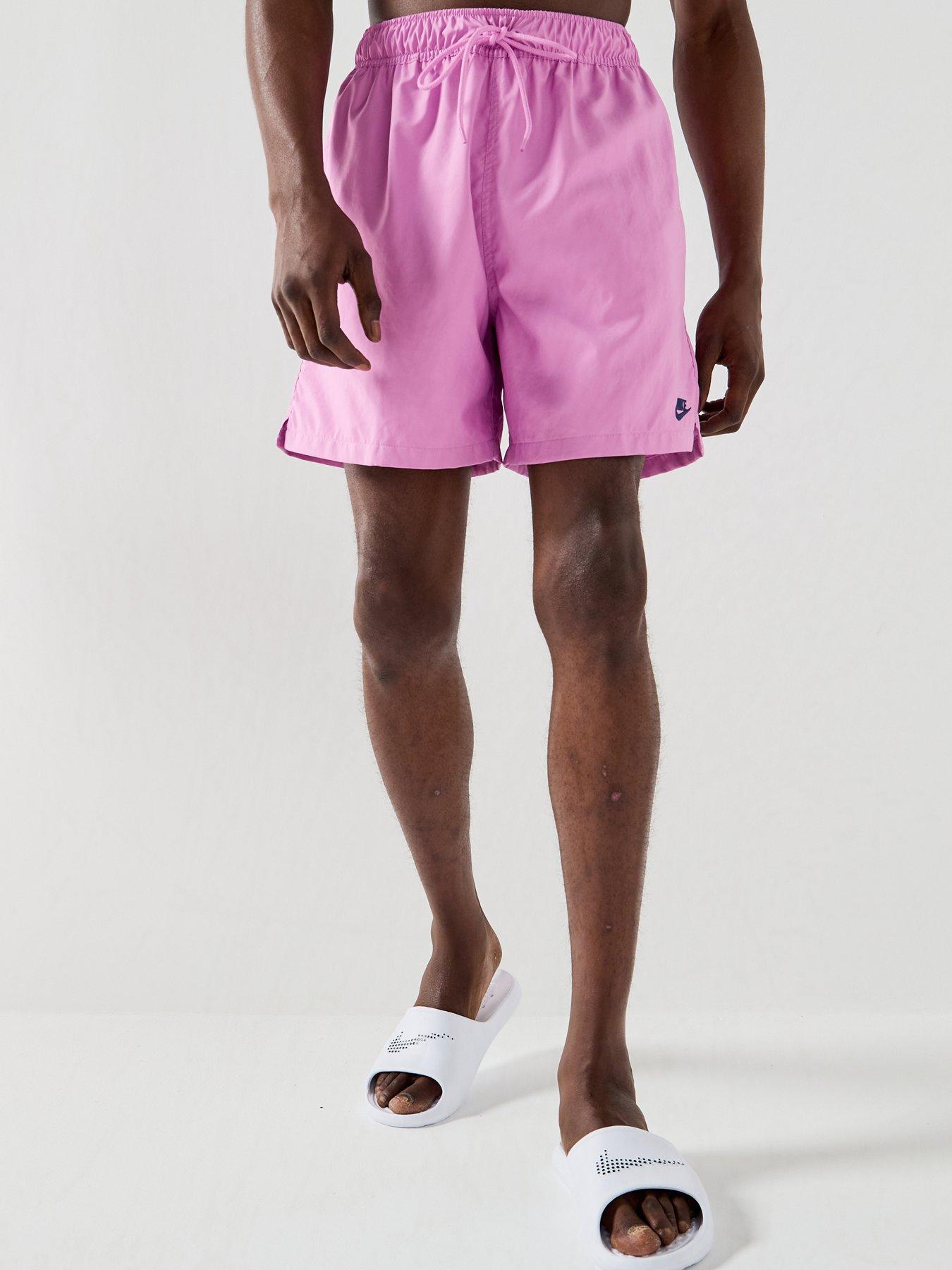 Nike Mens Club Flow Shorts - Purple