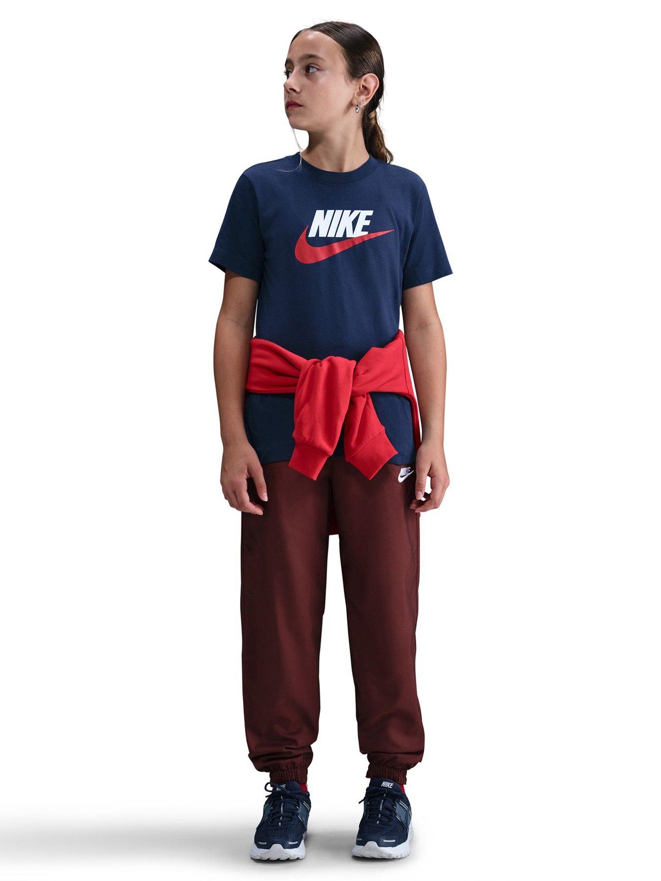 Nike Big Kids Sportswear Futura T-Shirt - Blue