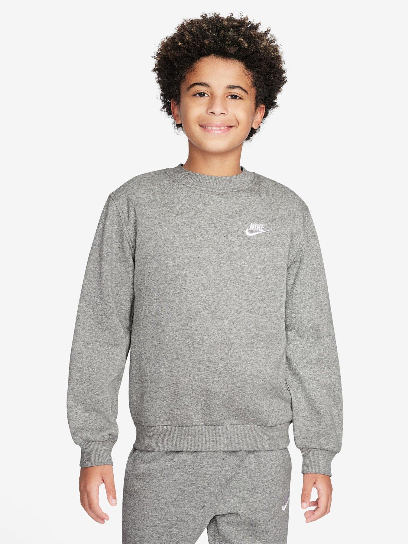 Nike Big Kids Sportswear Club Sweatshirt - Black