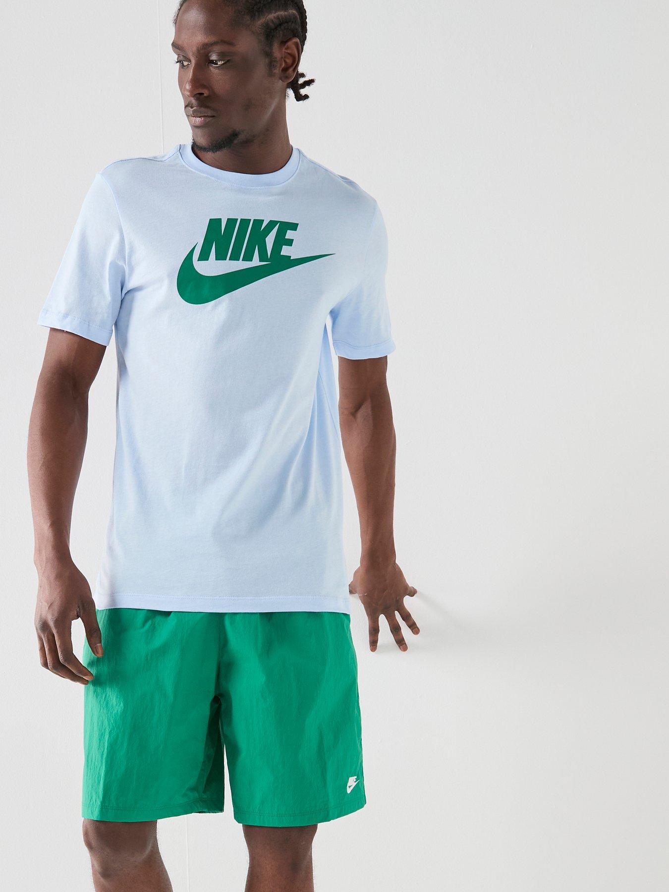 Nike Mens Sportswear Icon Futura T-Shirt - Blue