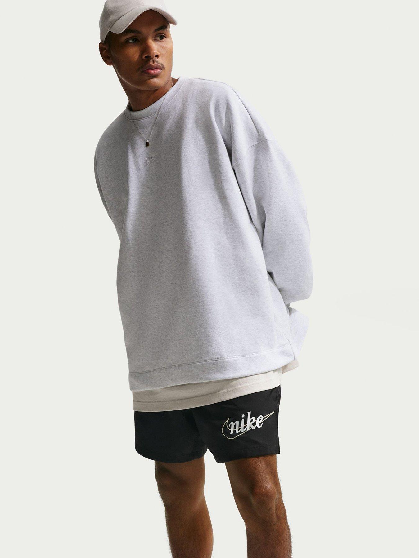 Image 5 of 5 of Nike Mens Club Woven Flow Shorts - Black
