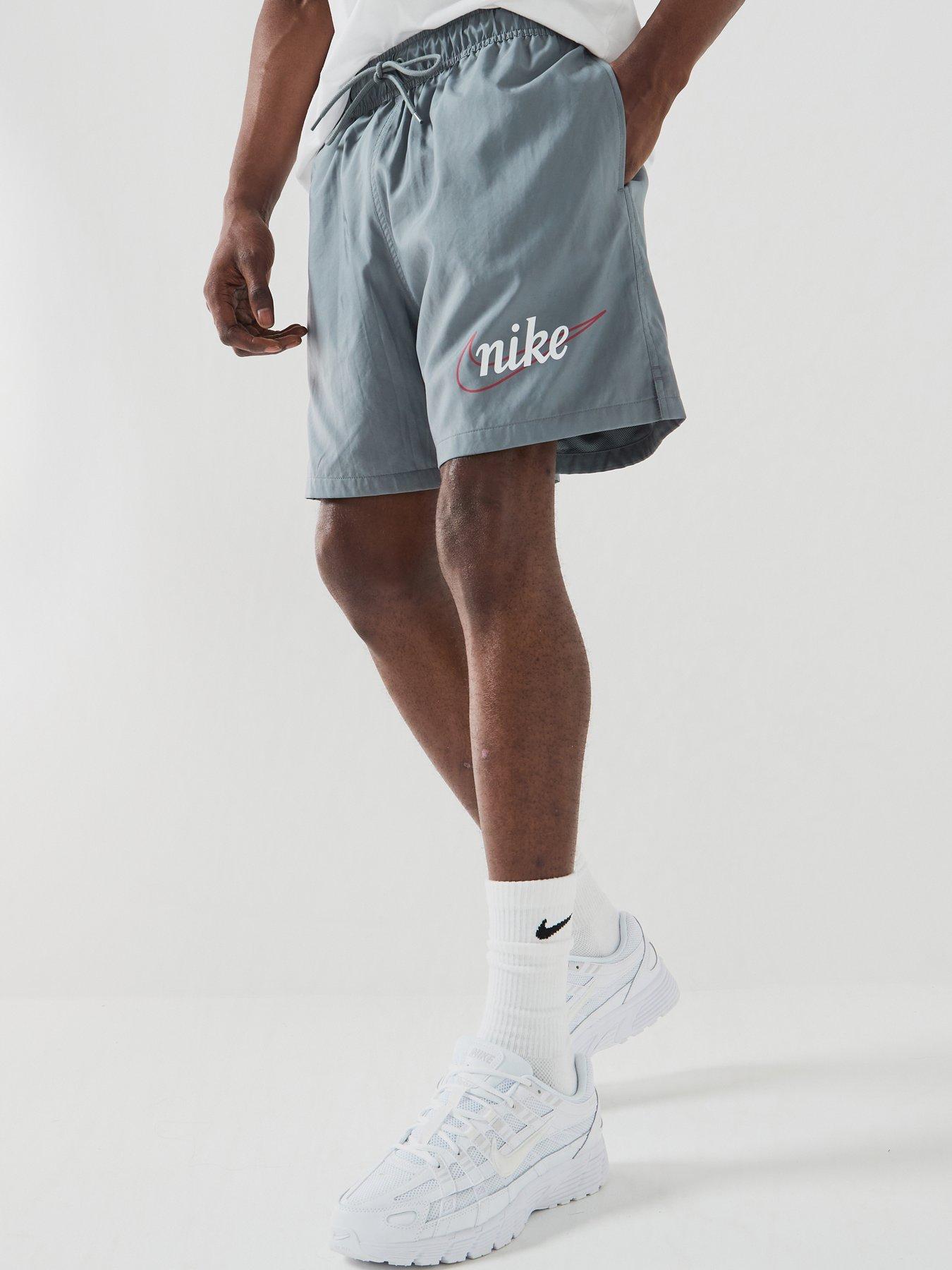 Nike Mens Club Woven Flow Shorts - Grey