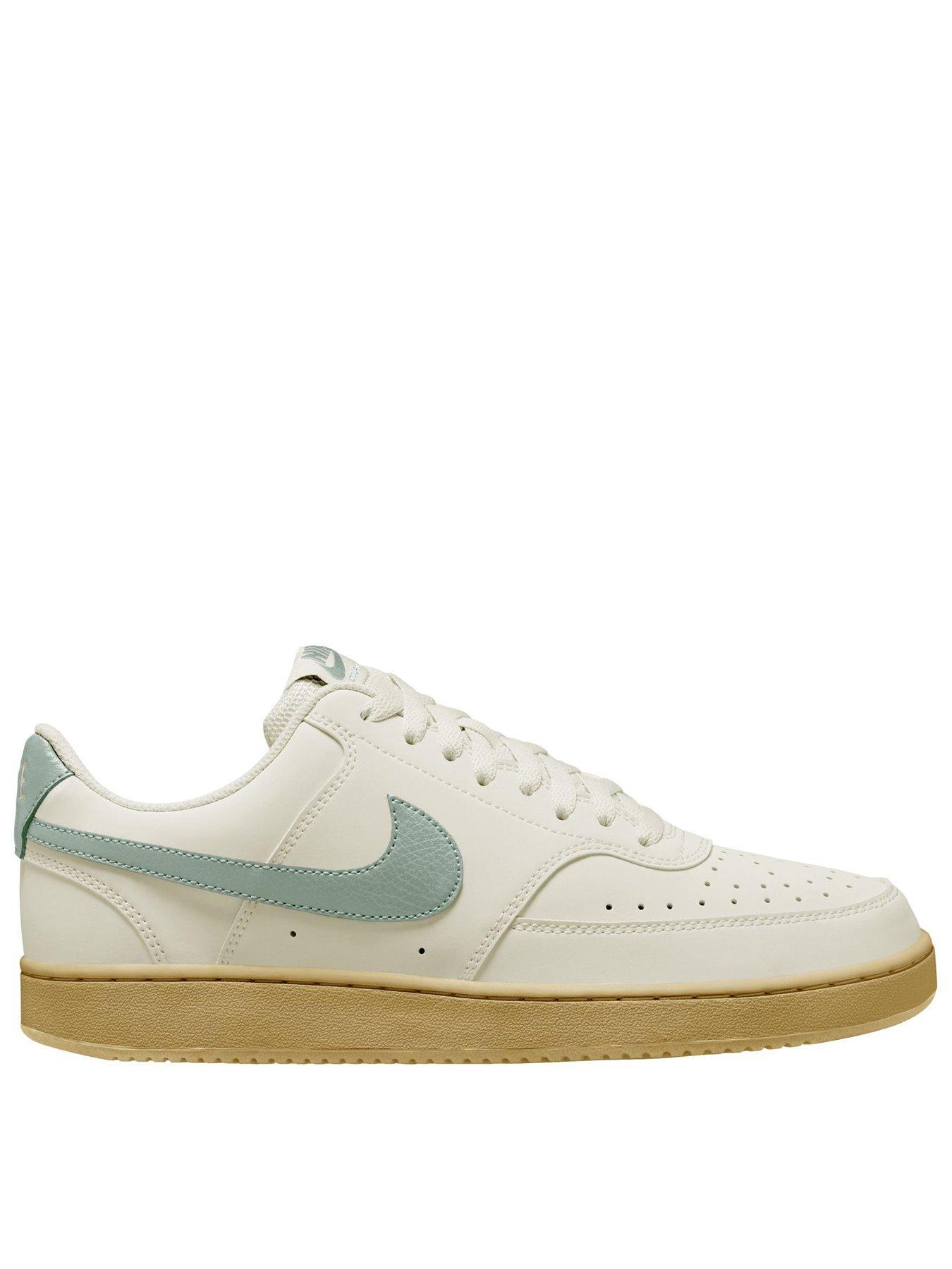 Nike Mens Court Vision Low Trainers - White