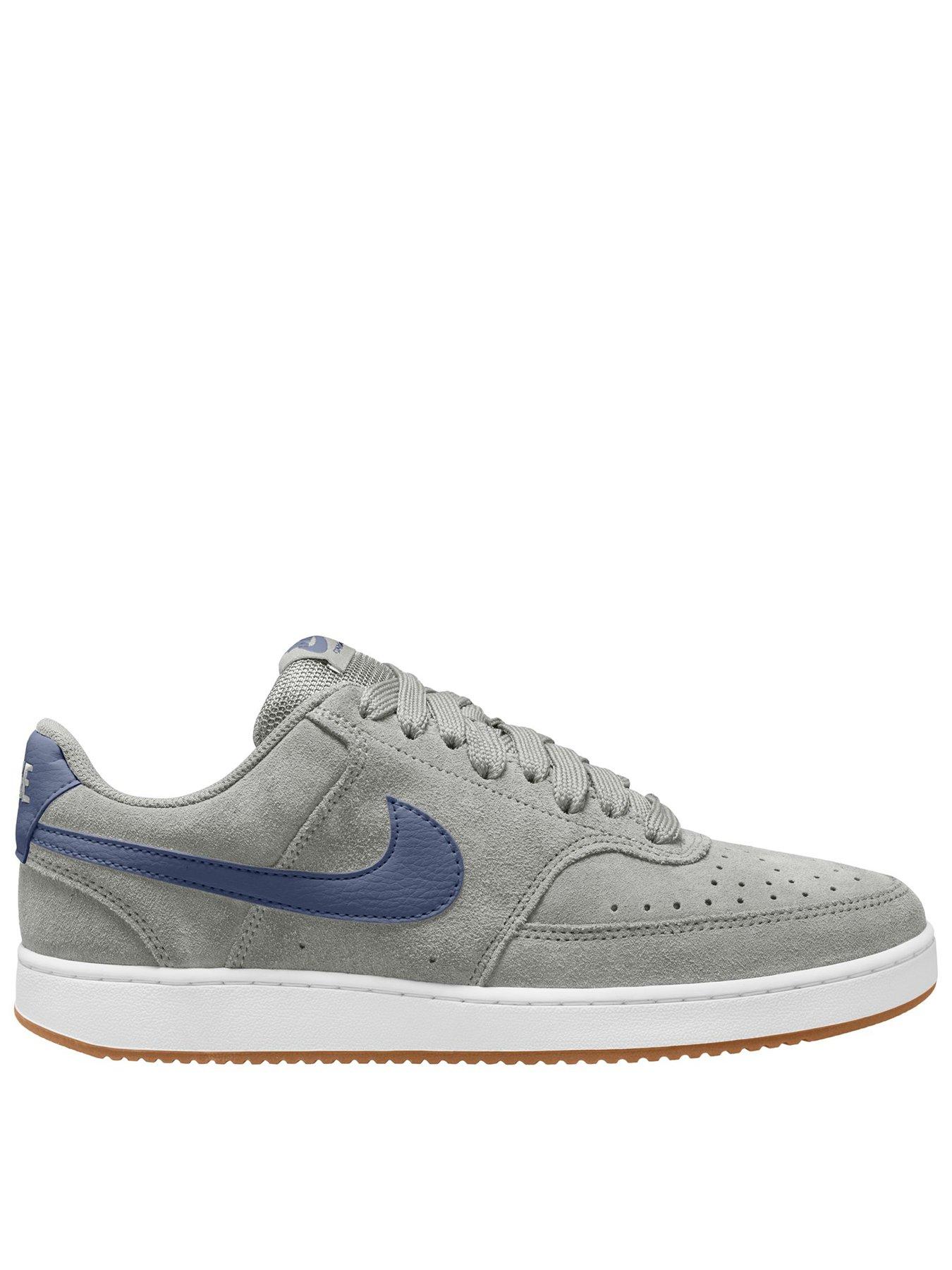 Image 1 of 3 of Nike Mens Court Vision Low Trainers - Black