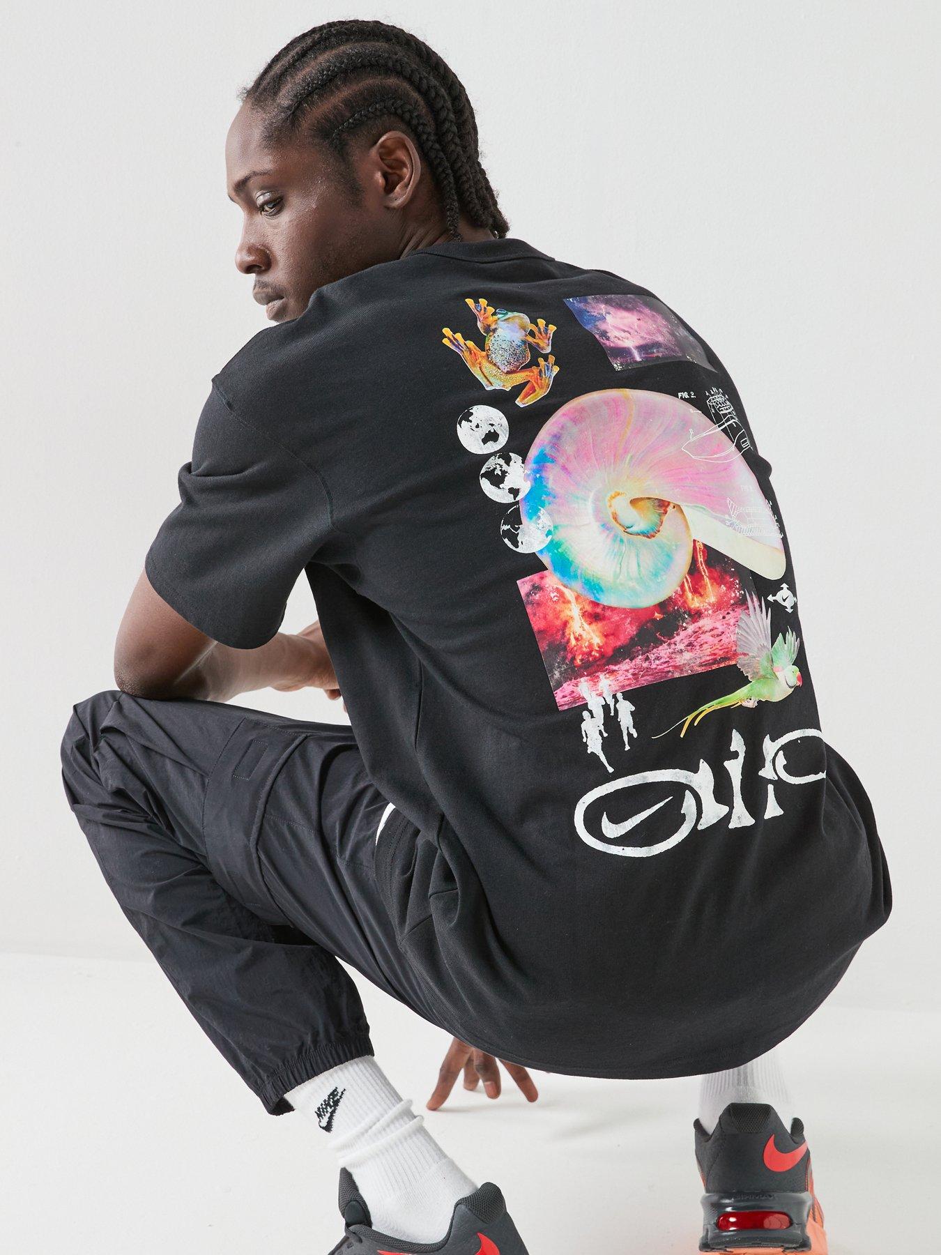 Nike Mens Sportswear Earth Day Loose T-Shirt - Black