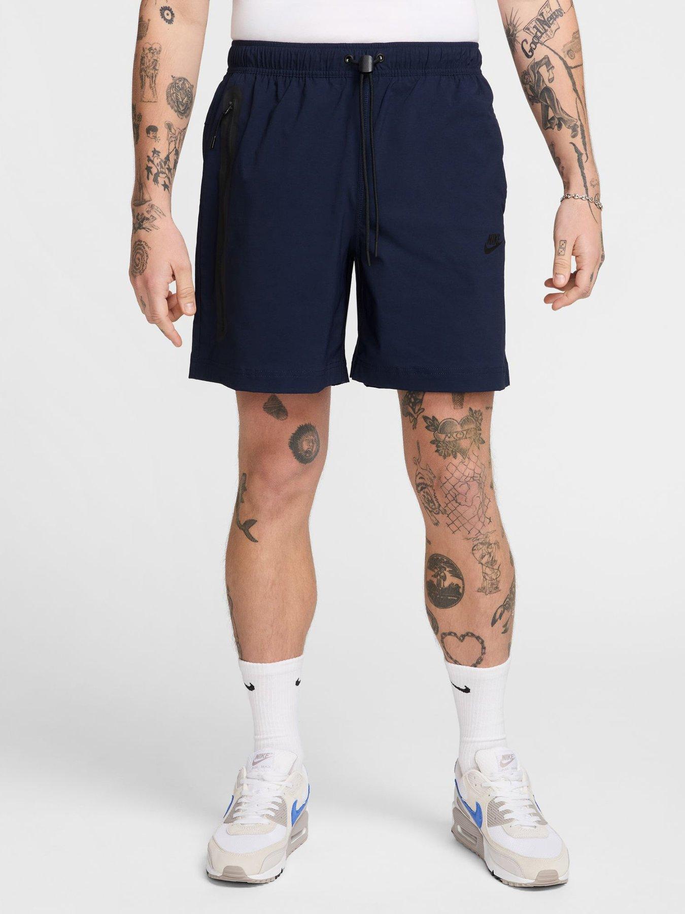 Nike Mens Dri-FIT Tech Woven Shorts - Blue